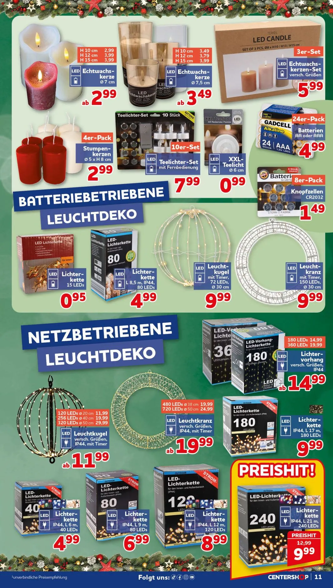 CENTERSHOP — 2026-10-26 von 26. Oktober bis 31. Oktober 2026 - Prospekt seite 11