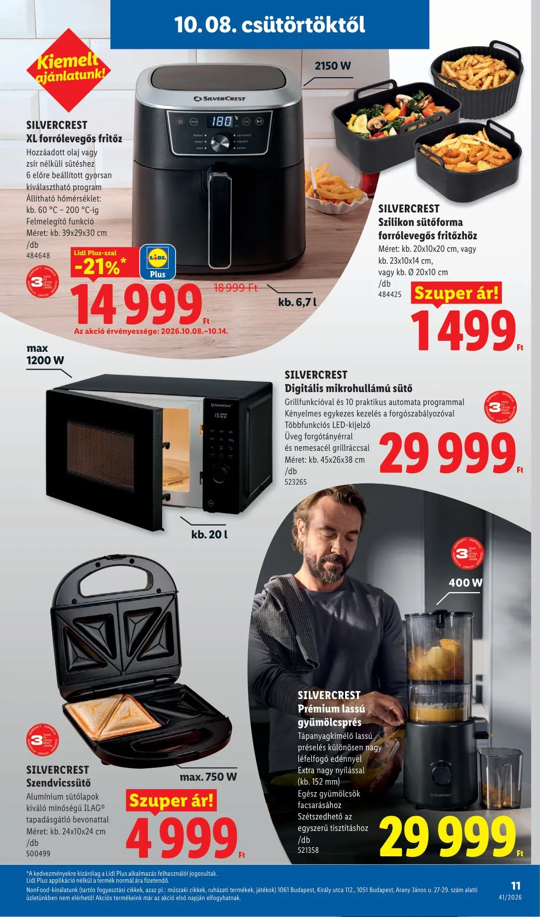 Katalógus Lidl — 2026-10-09 október 9.-tól október 31.-ig 2026. - Oldal 11