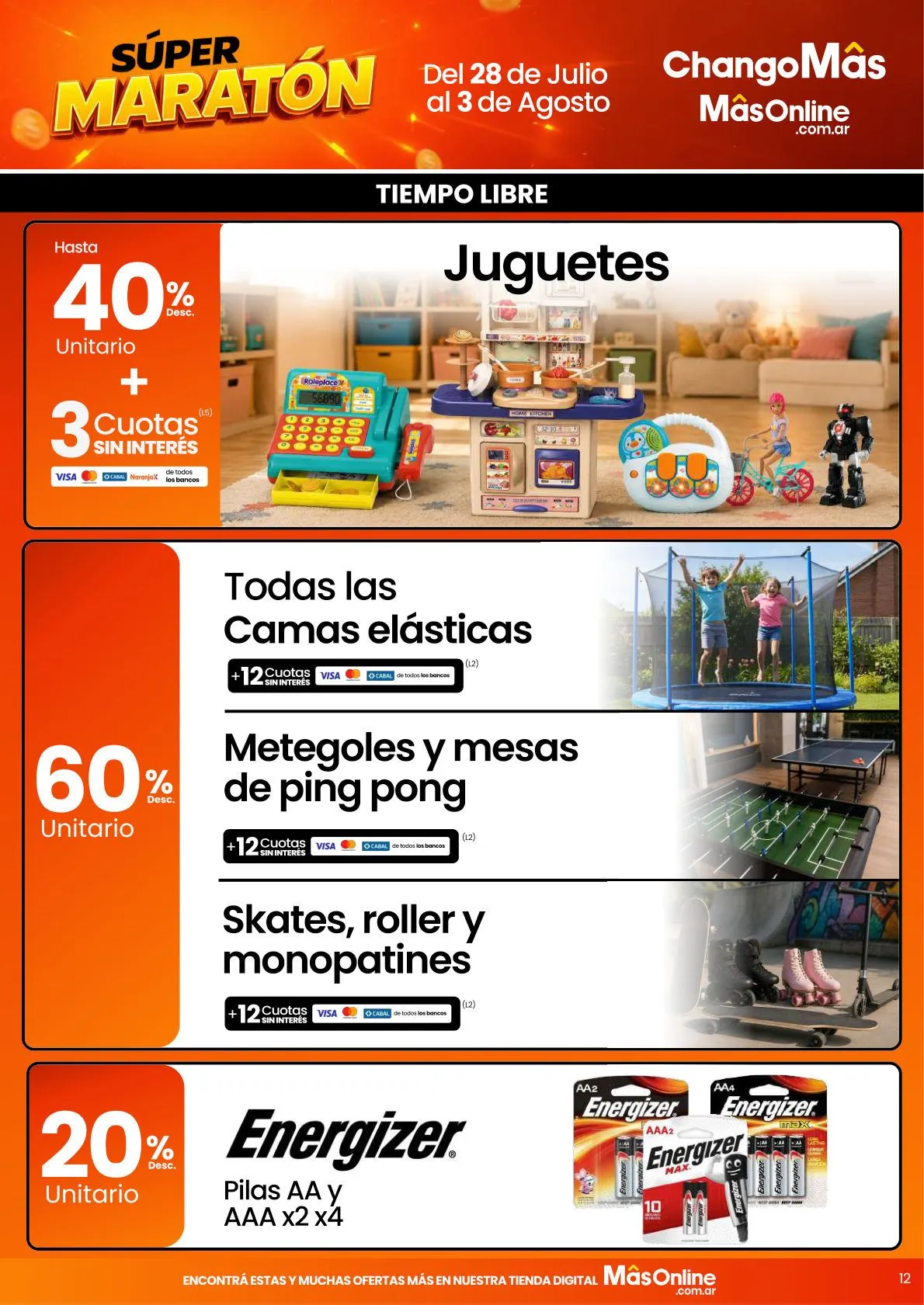 Ofertas de Changomas — 2026-07-28 28 de julio al 3 de agosto 2026 - Página 12 del catálogo