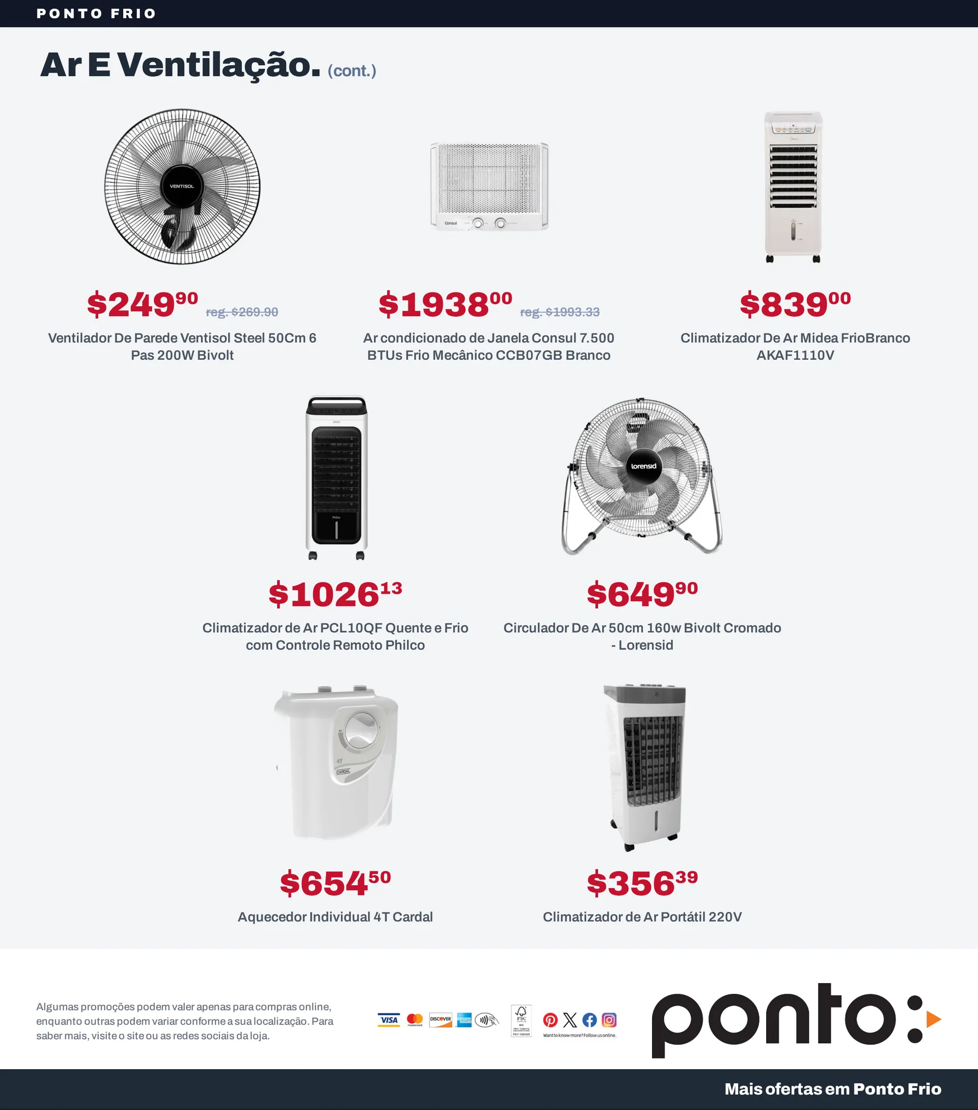 Encarte de Ponto Frio — 2026-08-26 26 de agosto até 7 de setembro 2026 - Pagina 12