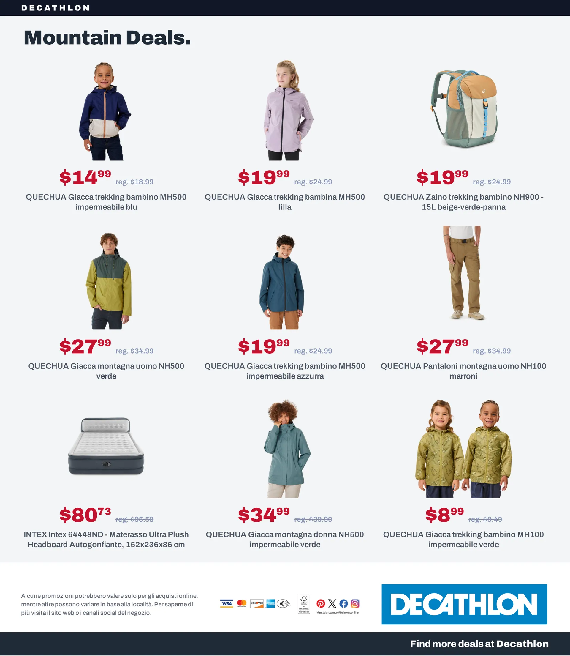 Decathlon — Catálogo 1 — 2026-09-08 da 8 settembre a 23 settembre di 2026 - Pagina del volantino 12