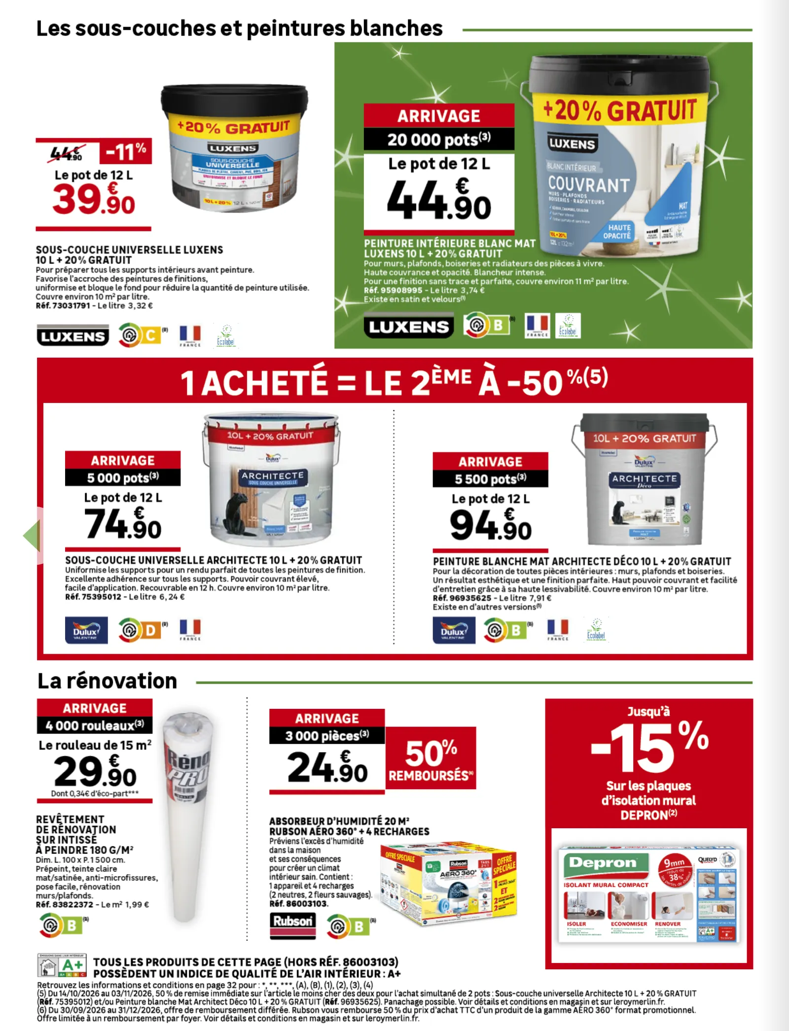 Leroy Merlin — 2026-10-14 du 14 octobre au 3 novembre 2026 - Catalogue page 12