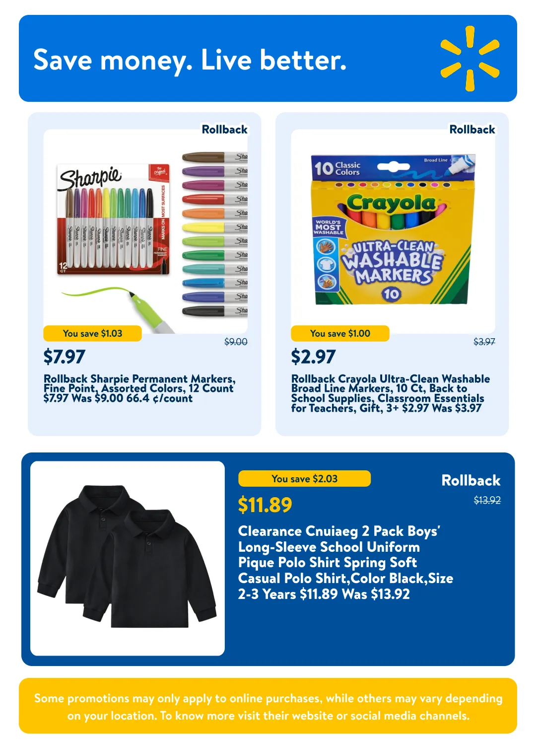 Weekly ad Back to School Savings from July 8 to July 23 2026 - Page 12