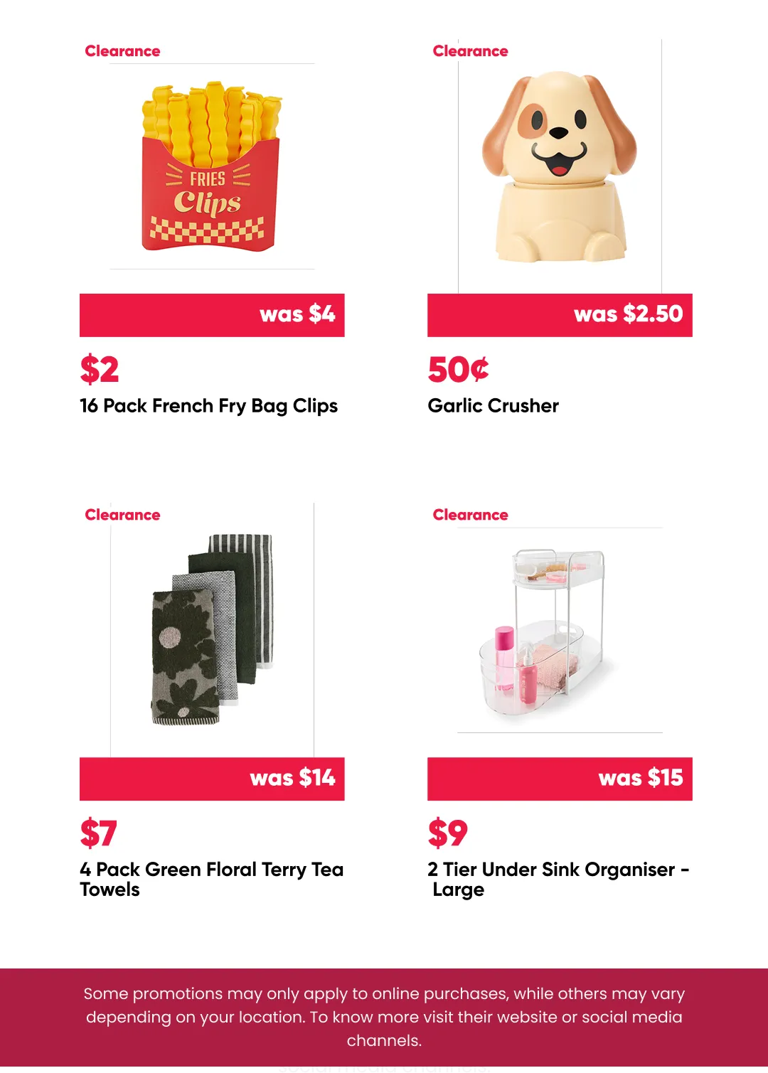 Home & Living Clearance from 22 July to 6 August 2026 - Catalogue Page 12