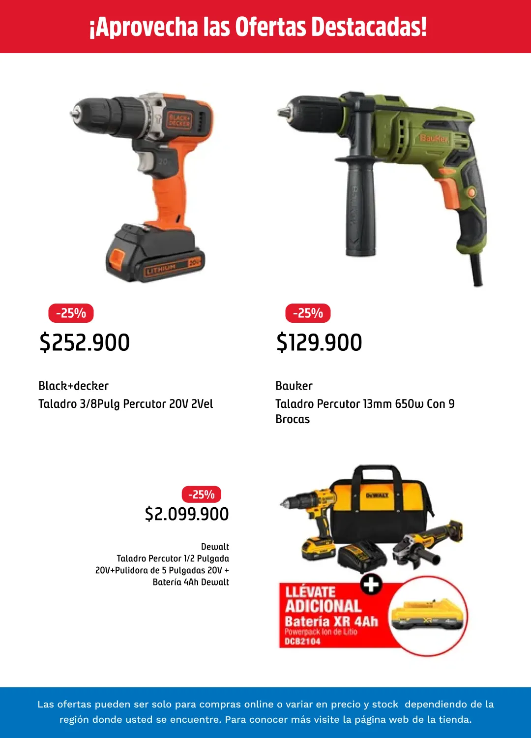 Catalogo de Ofertas en herramientas 14 de julio al 29 de julio 2026 - Pag 12