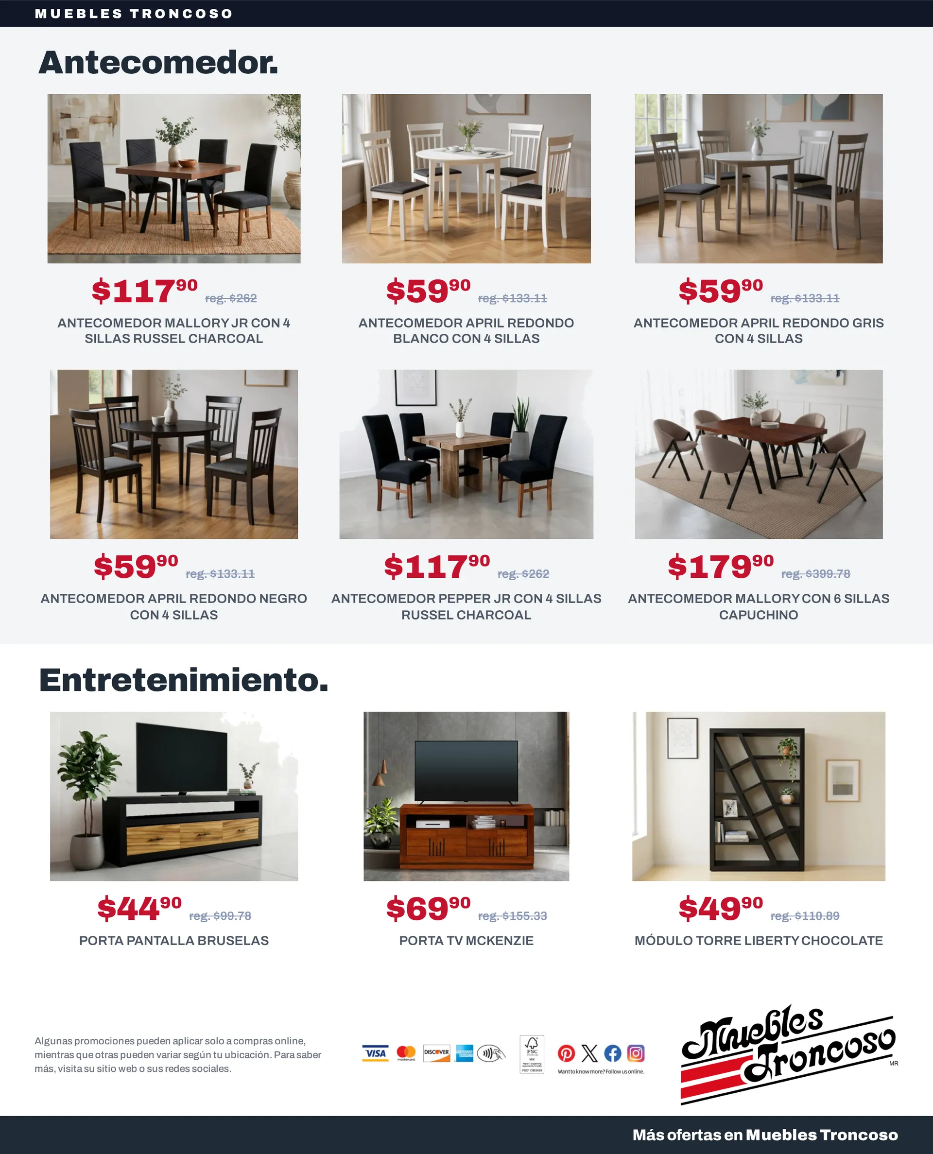 Catálogo de Muebles Troncoso — 2026-10-07 7 de octubre al 14 de octubre 2026 - Pagina 12