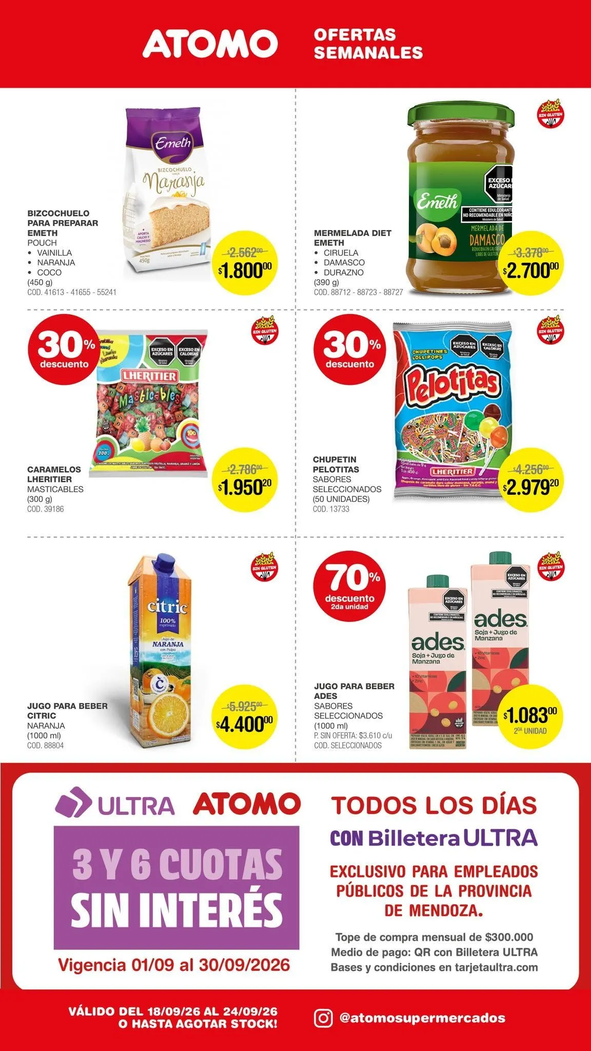 Ofertas de Atomo — 2026-09-22 18 de septiembre al 24 de septiembre 2026 - Página 12 del catálogo