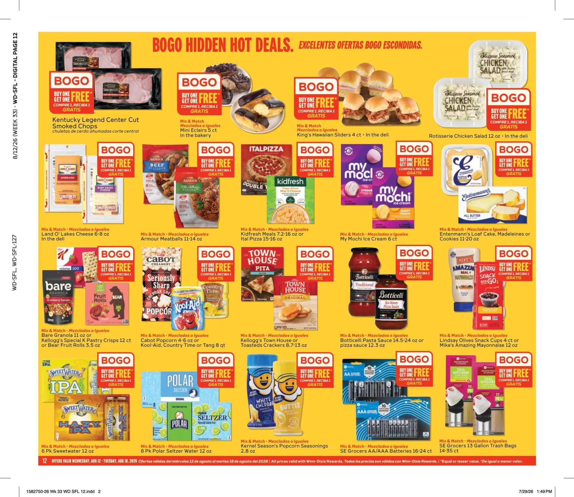 Weekly promotion Winn Dixie — 2026-08-12 spanning from August 12 to August 18 2026 - Page 12 for Catalogue 365