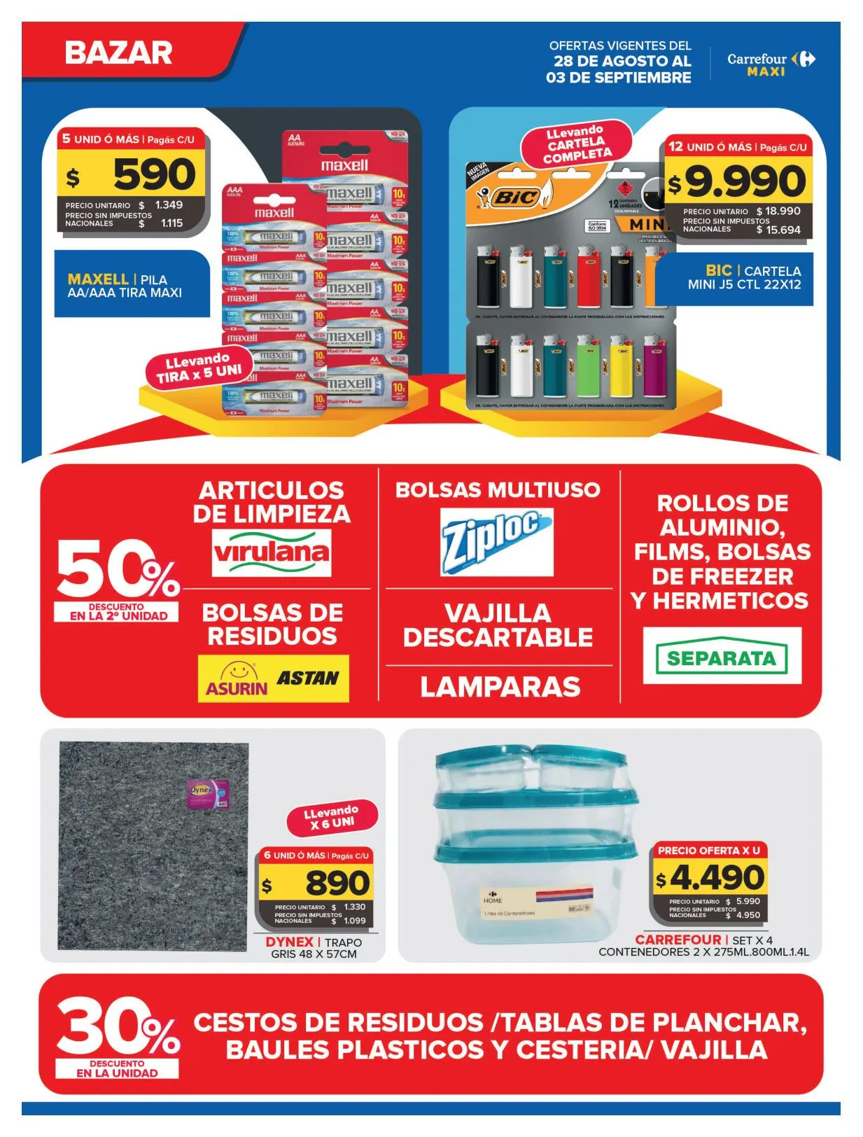 Ofertas de Carrefour Maxi — 2026-08-28 28 de agosto al 3 de septiembre 2026 - Página 12 del catálogo