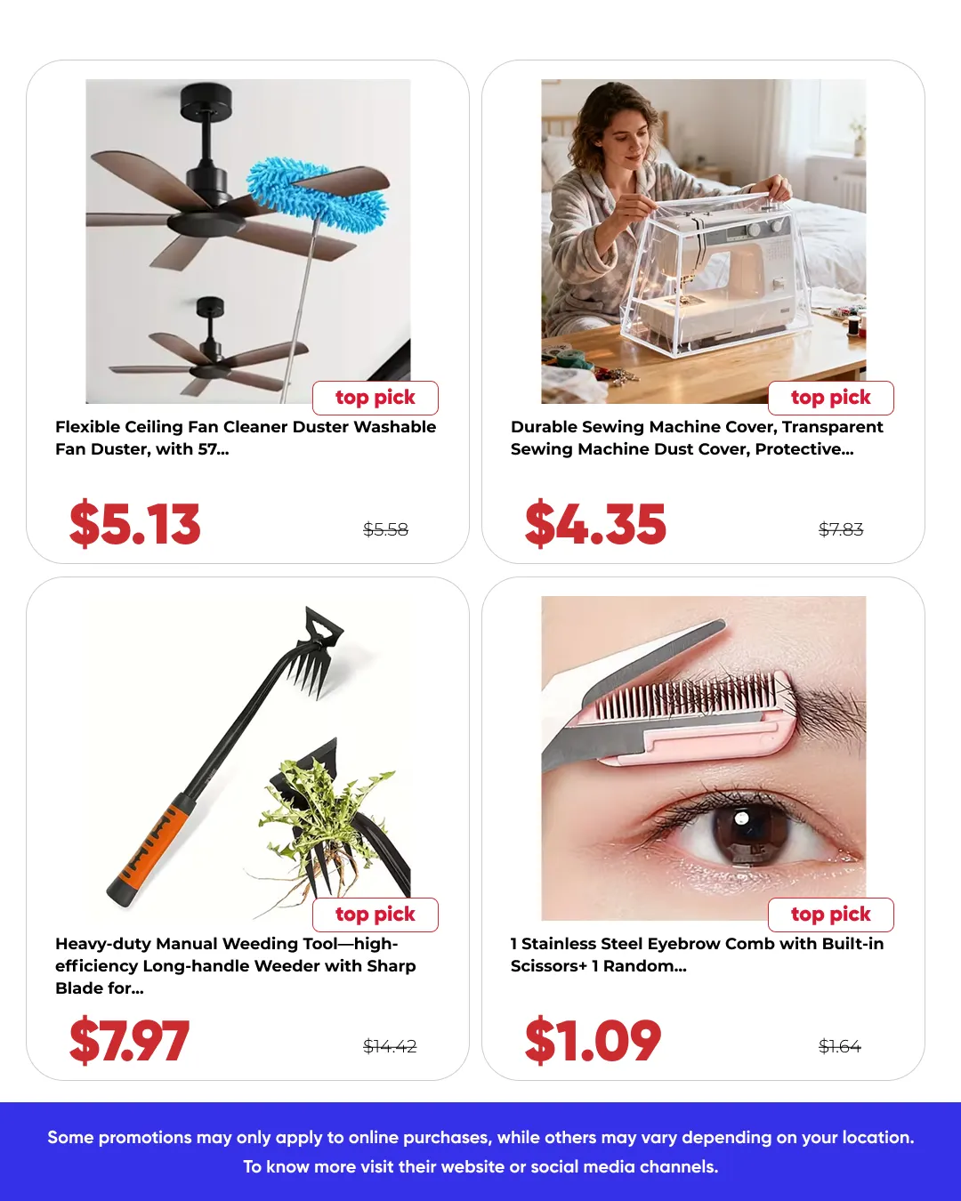 Weekly promotion Temu — 2026-09-03 spanning from September 3 to September 8 2026 - Page 12 for Catalogue 365