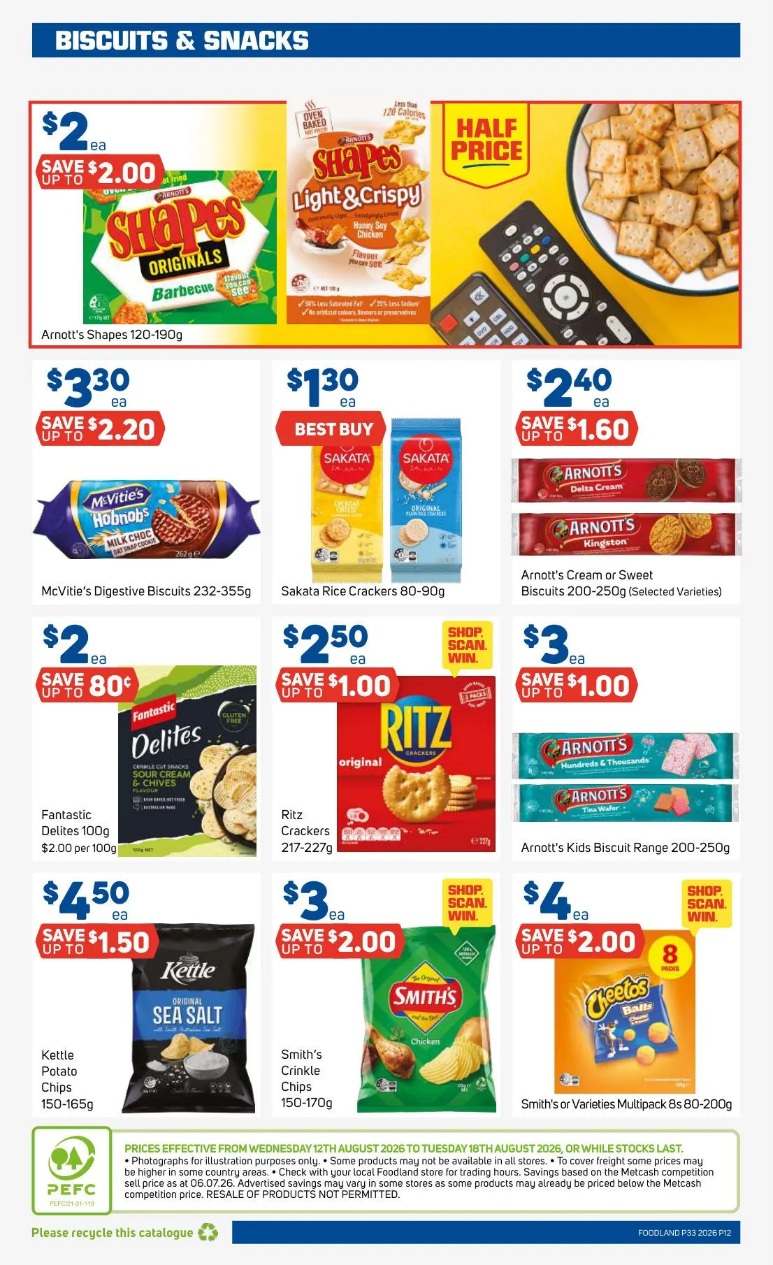Foodland — 2026-08-12 - Catalogue valid from 12 August to 18 August 2026 - page 12
