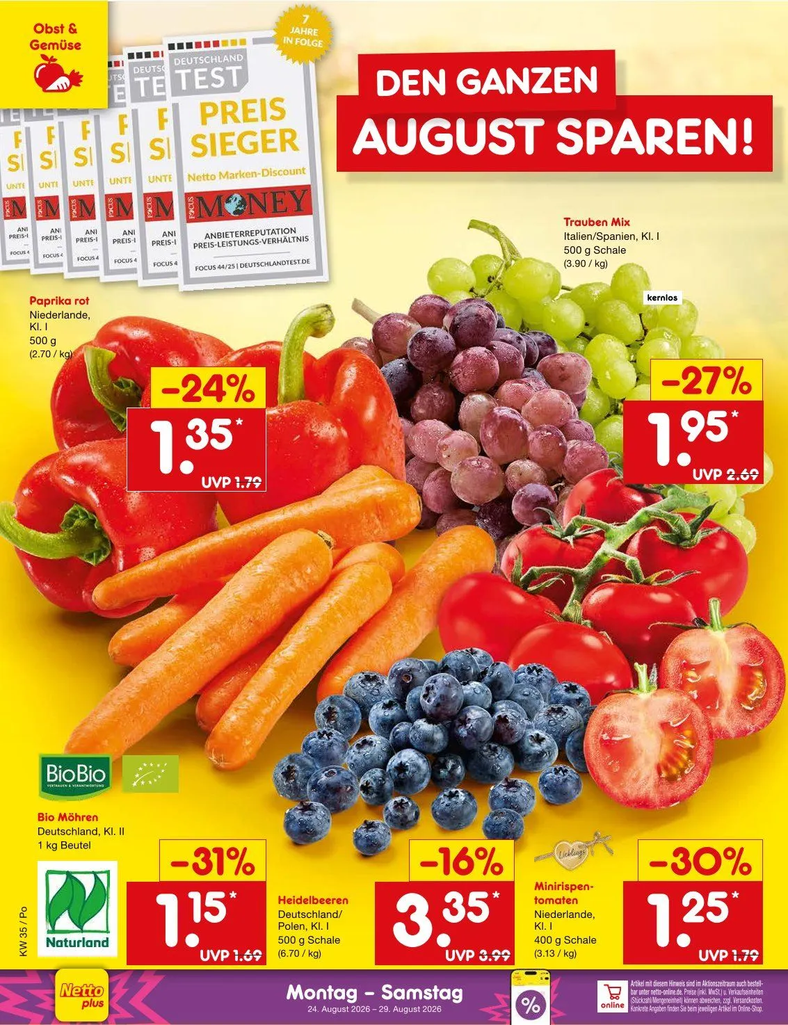 Netto Marken-Discount — 2026-08-24 van 24 augustus tot 29 augustus 2026 - Folder pagina 12