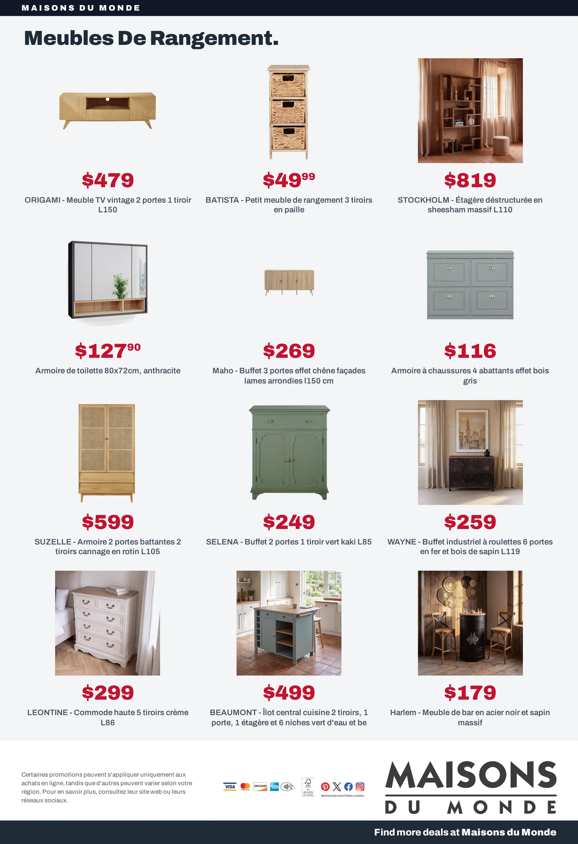 Maisons du Monde — 2026-09-04 du 4 septembre au 21 septembre 2026 - Catalogue page 12