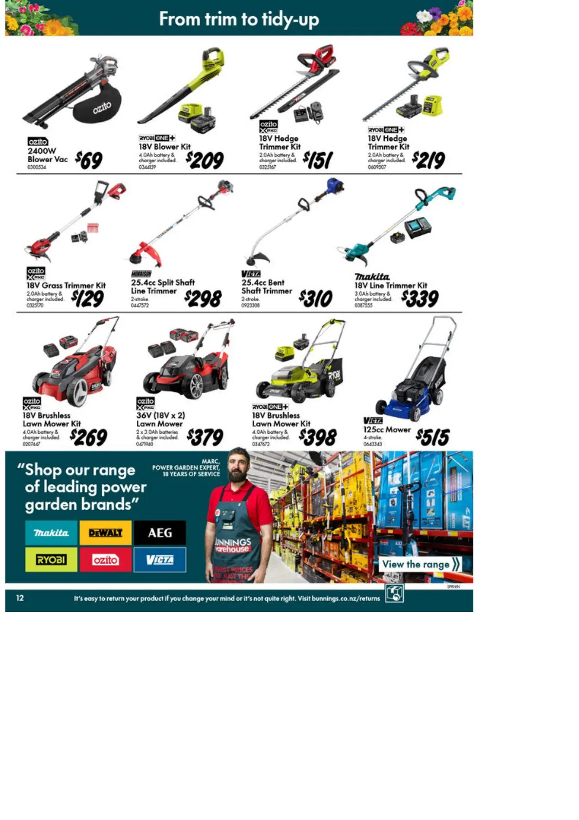Bunnings — 2026-10-15 from 15 October to 26 October 2026 - Catalogue Page 12