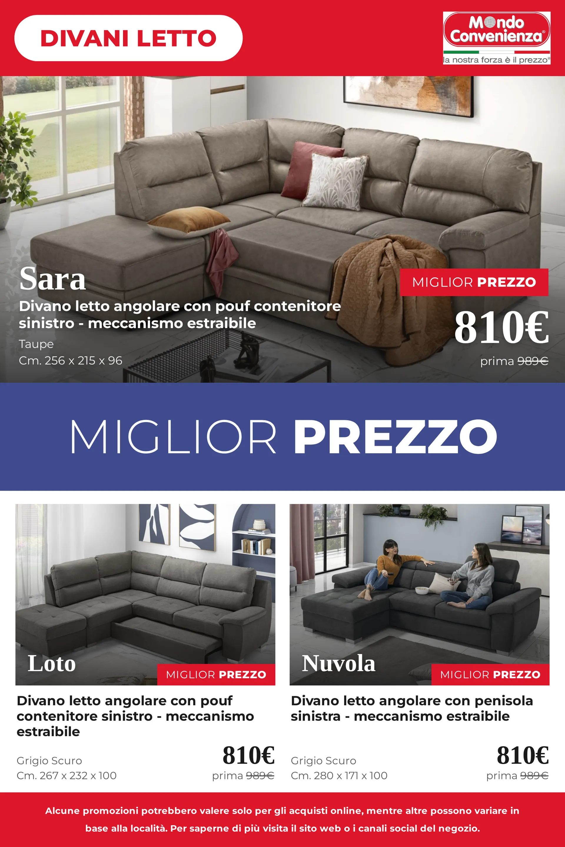 Mondo Convenienza — Catálogo 2 — 2026-10-27 da 27 ottobre a 13 novembre di 2026 - Pagina del volantino 12