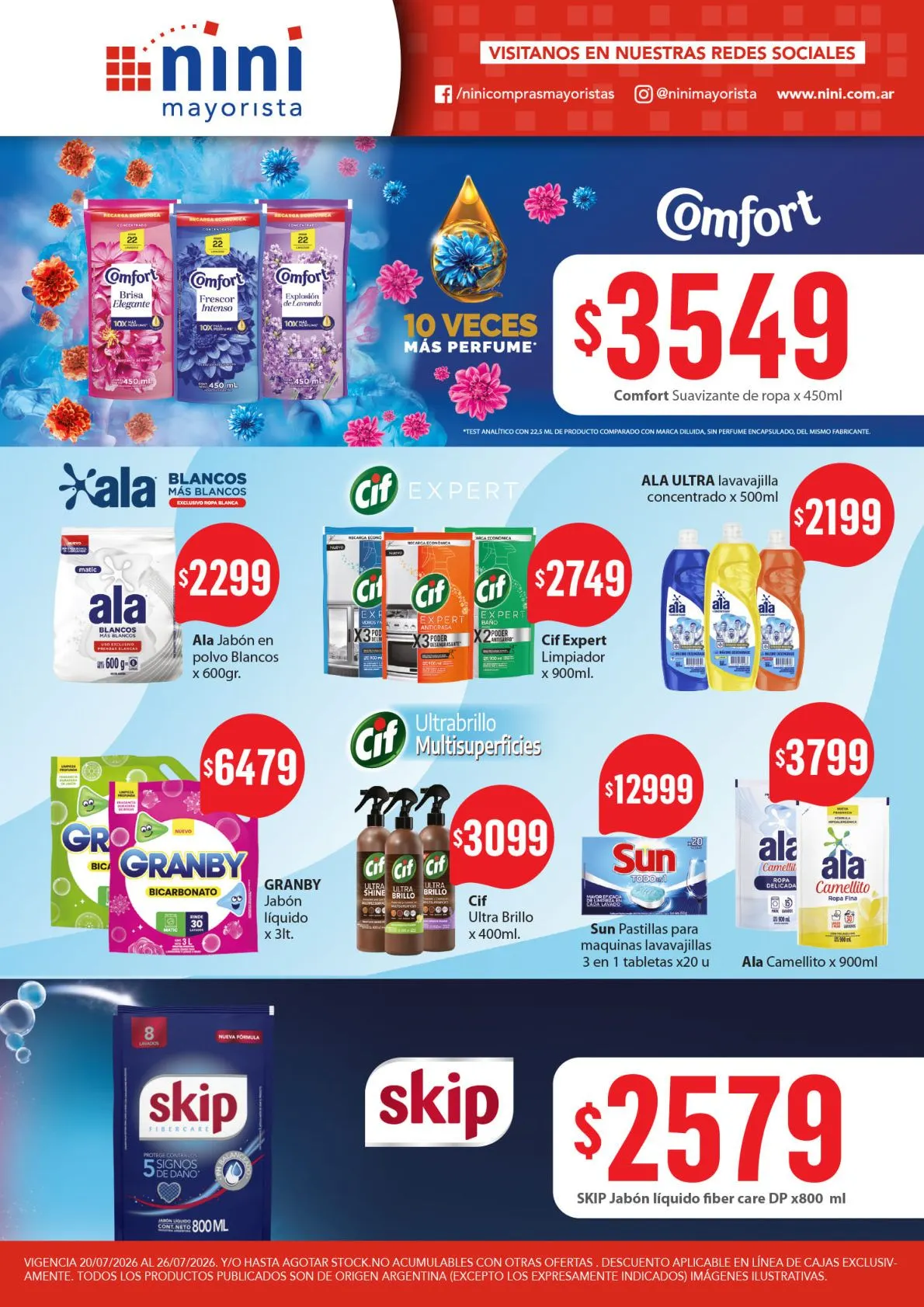 Ofertas de Nini Mayorista — 2026-07-21 21 de julio al 26 de julio 2026 - Página 12 del catálogo
