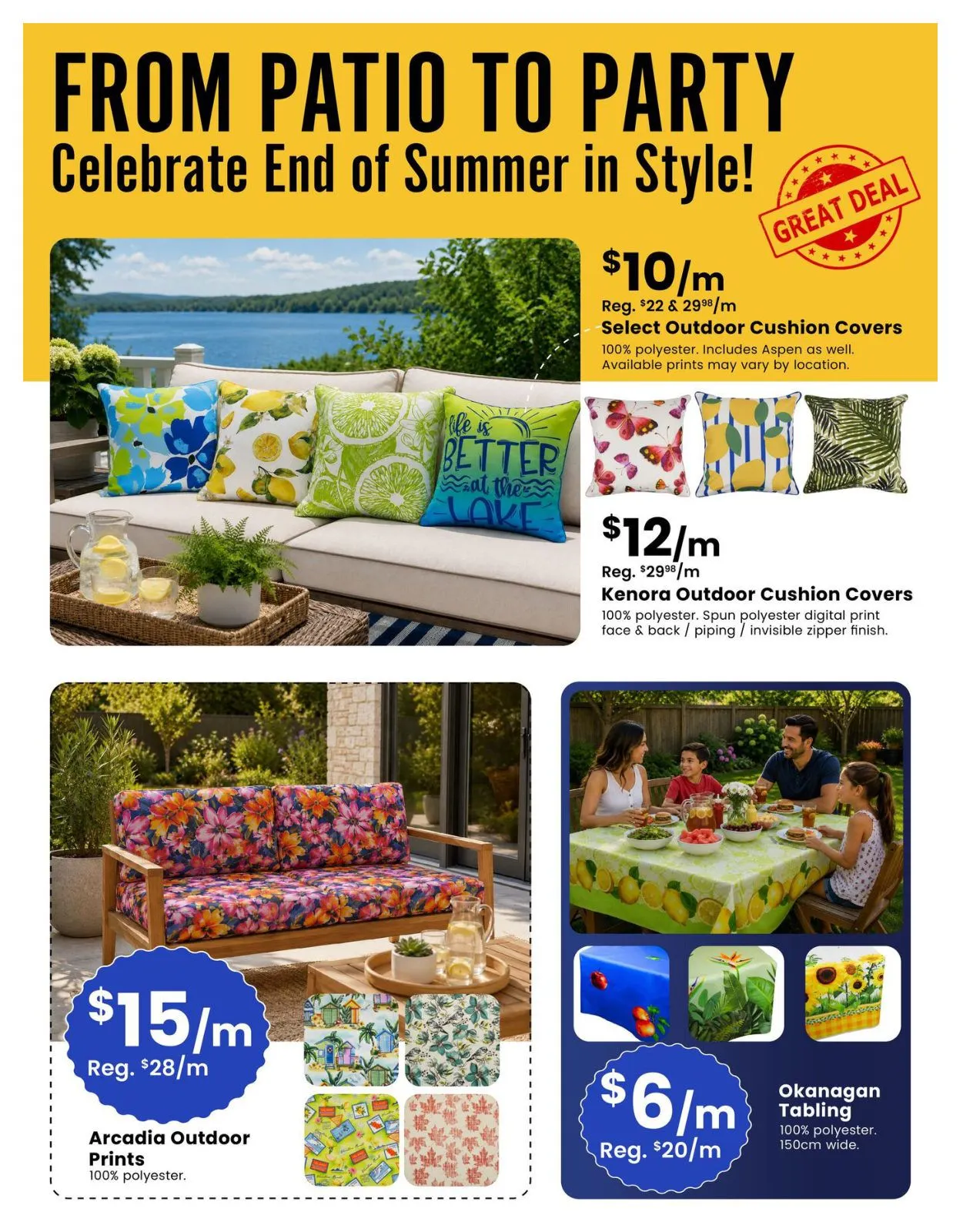 Fabricland — 2026-08-03 from August 3 to August 31 2026 - flyer page 12