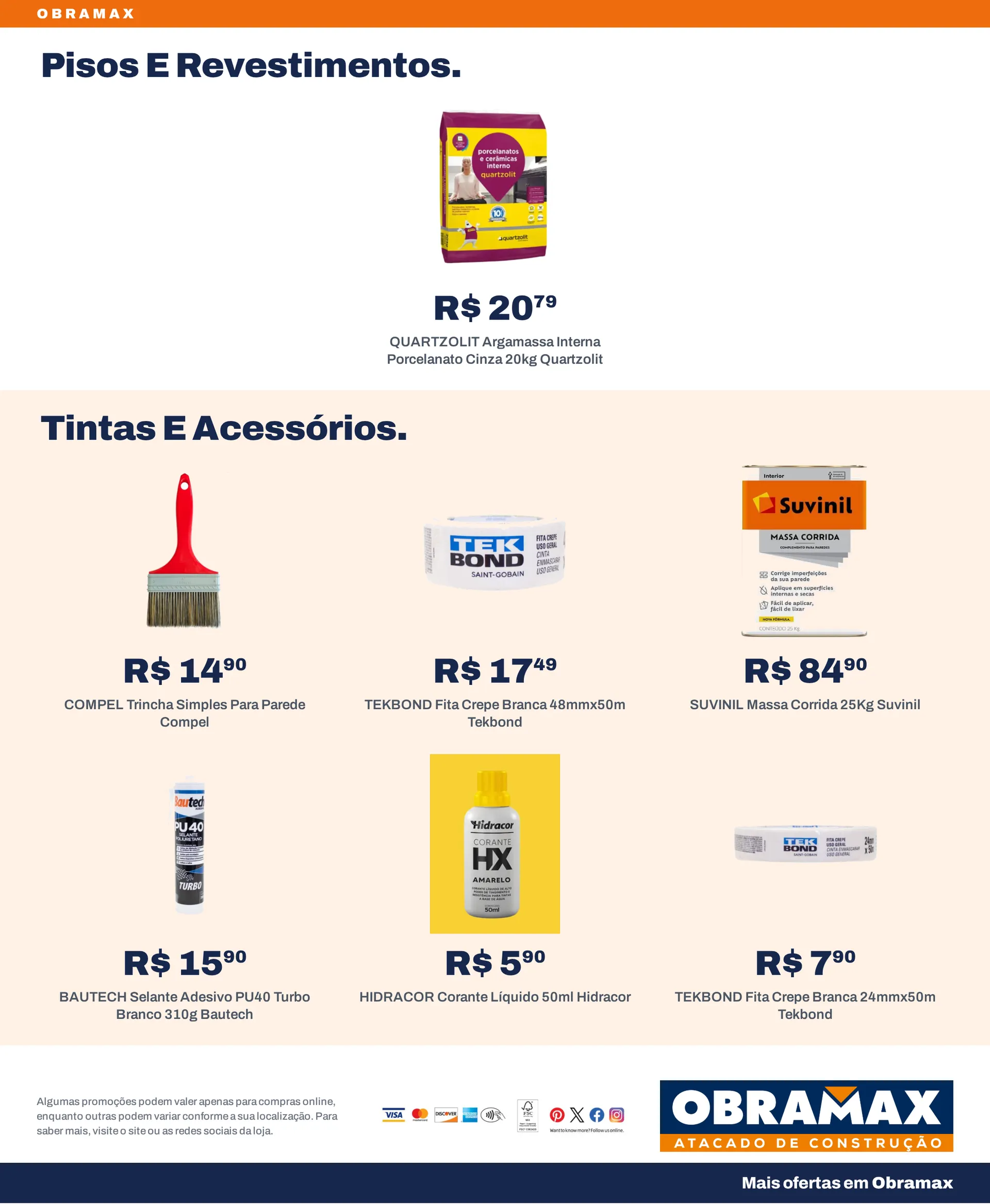 Encarte de Obramax — Construcao — 2026-10-27 27 de outubro até 13 de novembro 2026 - Pagina 12