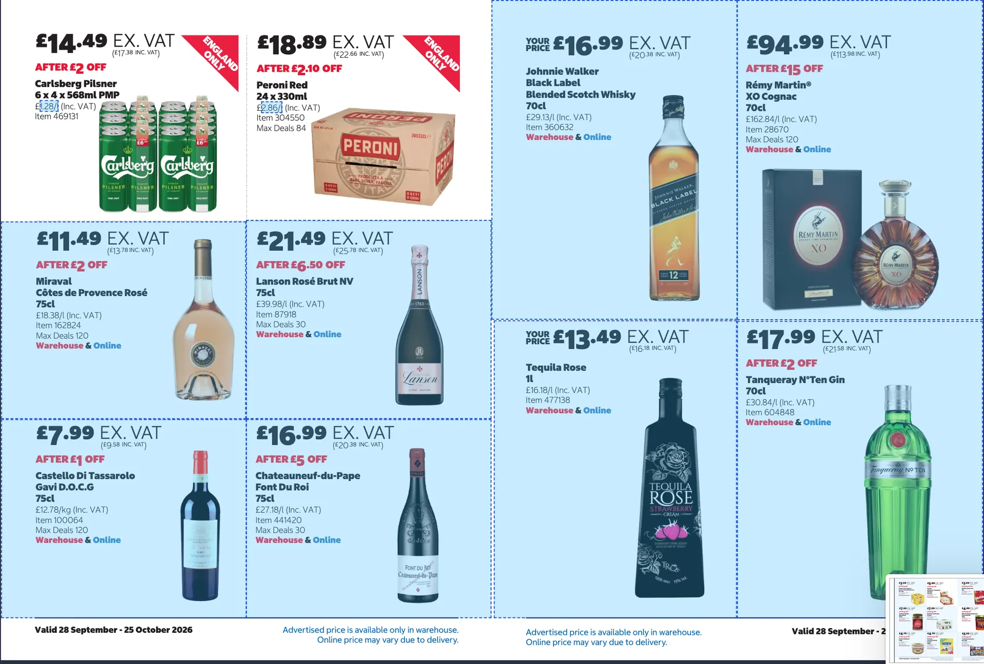 Costco — 2026-10-13 from 1 October to 25 October 2026 - Catalogue Page 12