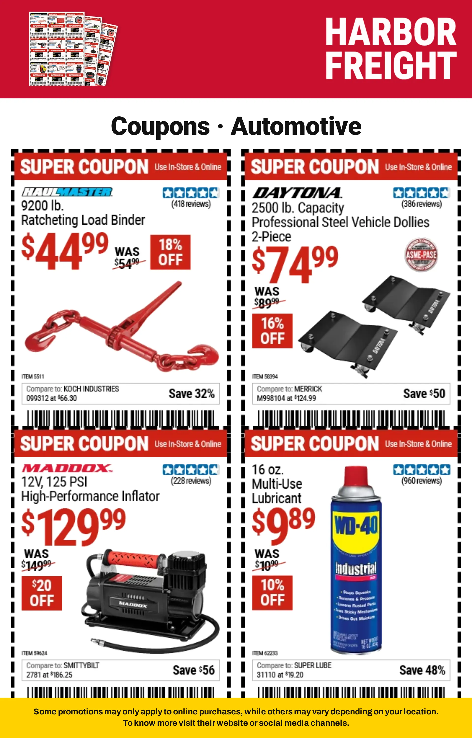 Weekly ad Harbor Freight — Catálogo 2 — 2026-10-09 from October 9 to October 26 2026 - Page 12