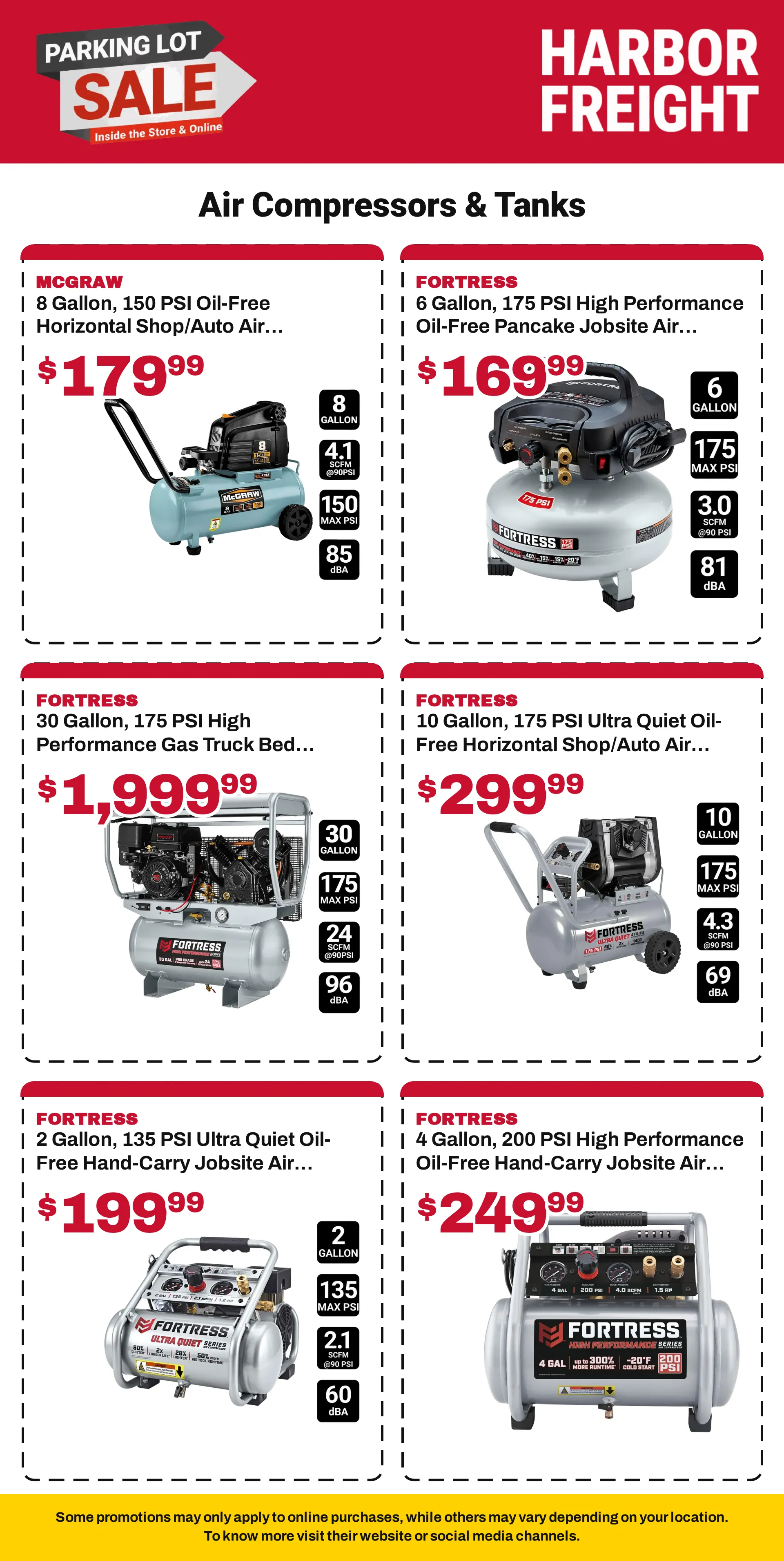 Weekly ad Harbor Freight — Tools — 2026-09-21 from September 21 to November 6 2026 - Page 12