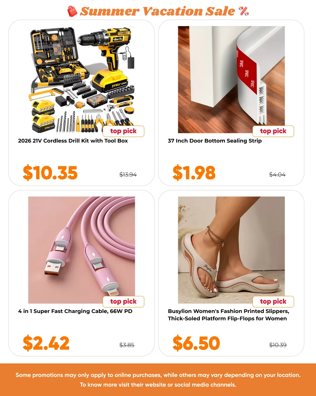 Weekly ad Summer vacation Sale from July 6 to July 21 2026 - Page 12