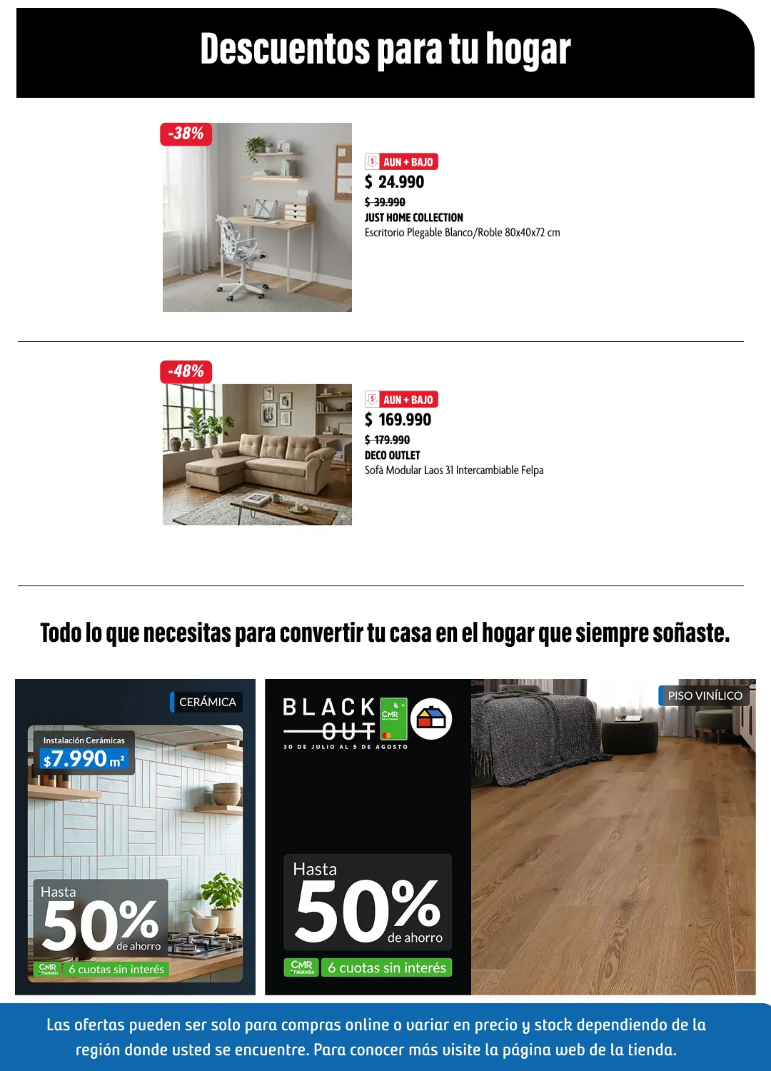 Catálogo de Ofertas Black Out 3 de agosto al 18 de agosto 2026 - Página 12