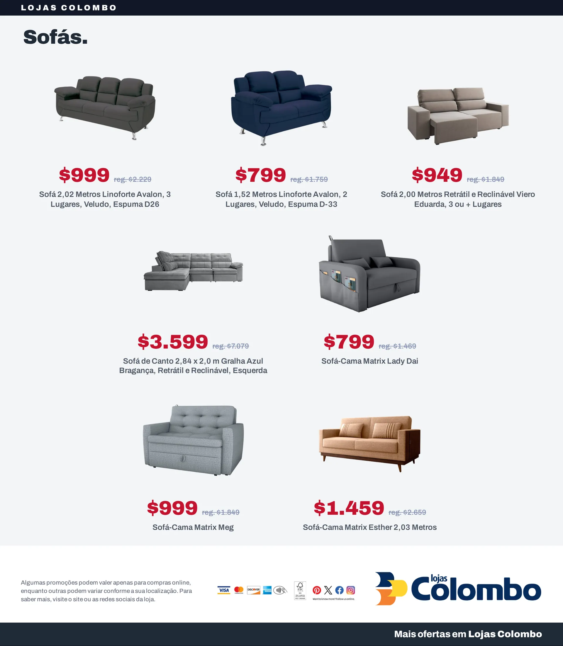 Encarte de Lojas Colombo — 2026-10-06 6 de outubro até 13 de outubro 2026 - Pagina 12