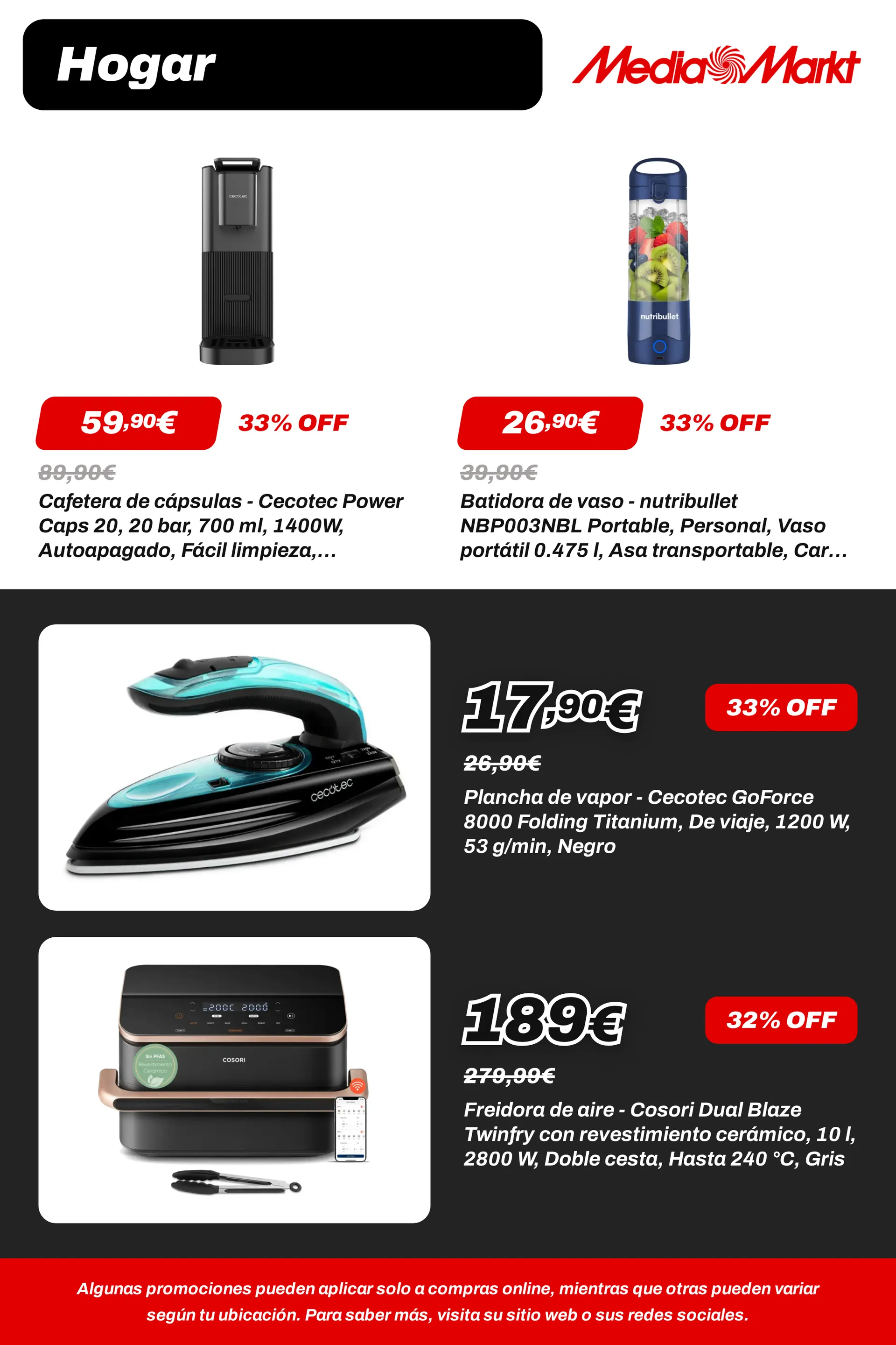Catálogo de MediaMarkt — Hogar — 2026-09-14 14 de septiembre al 30 de septiembre 2026 - Página 12
