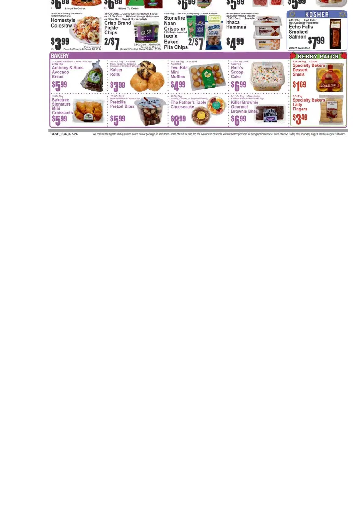 Weekly promotion Key Food — 2026-08-07 spanning from August 7 to August 13 2026 - Page 12 for Catalogue 365