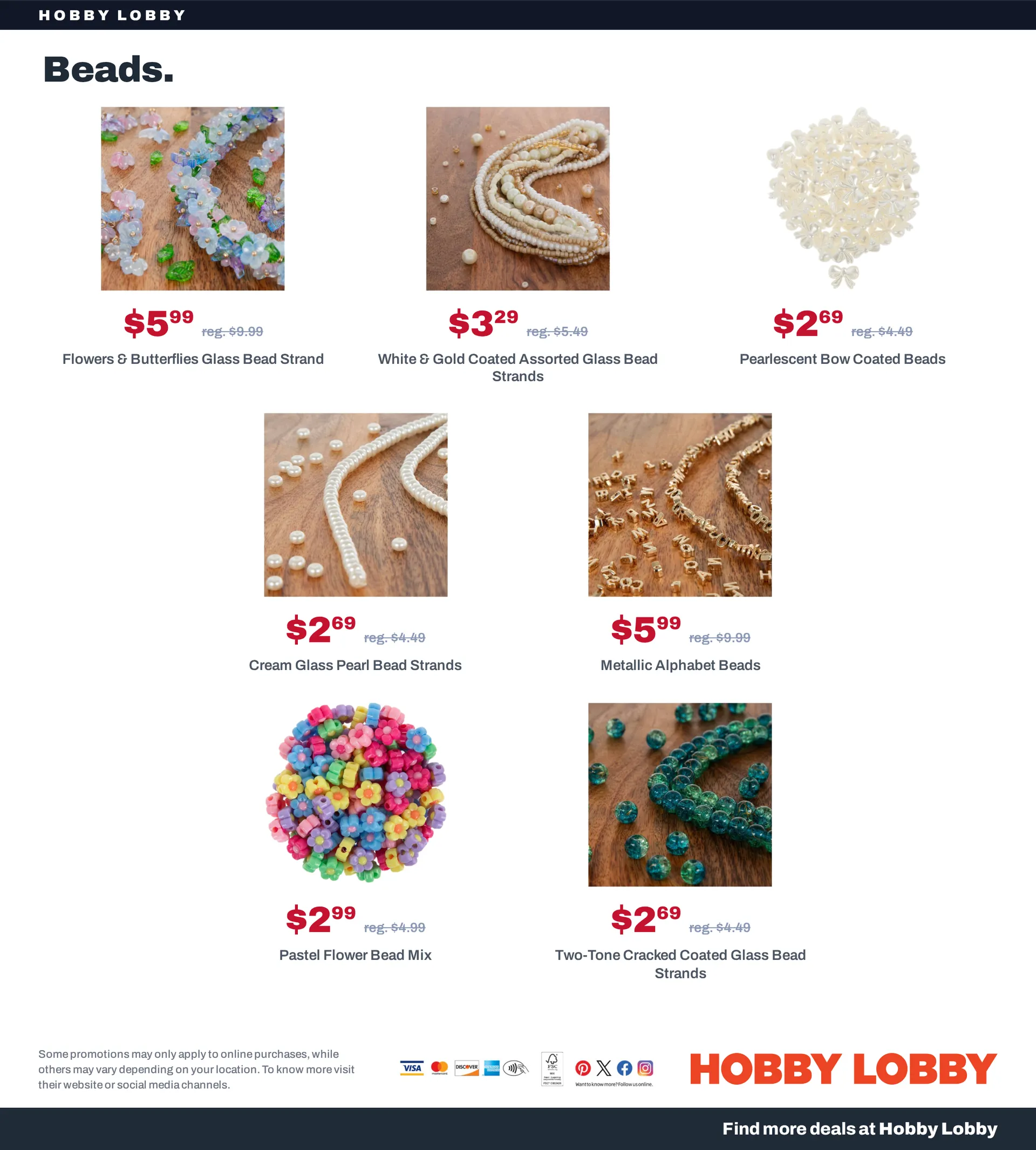 Weekly promotion Hobby Lobby — 2026-10-23 spanning from October 23 to October 30 2026 - Page 12 for Catalogue 365