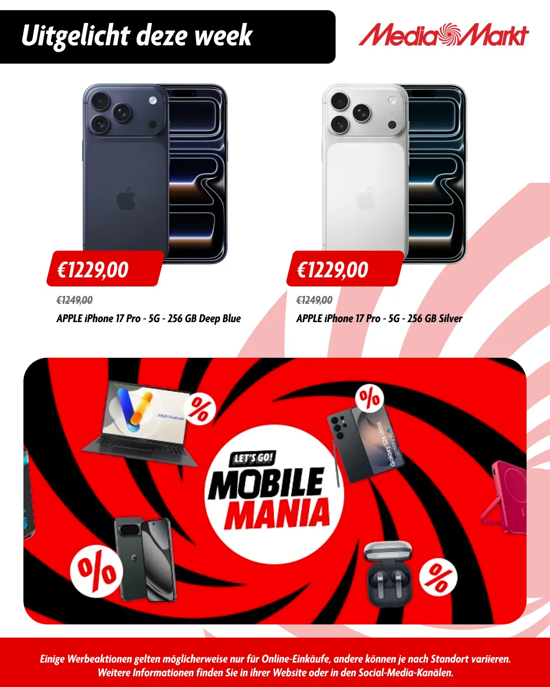 Alle Mobile Mania deals! van 29 juli tot 13 augustus 2026 - Folder pagina 12