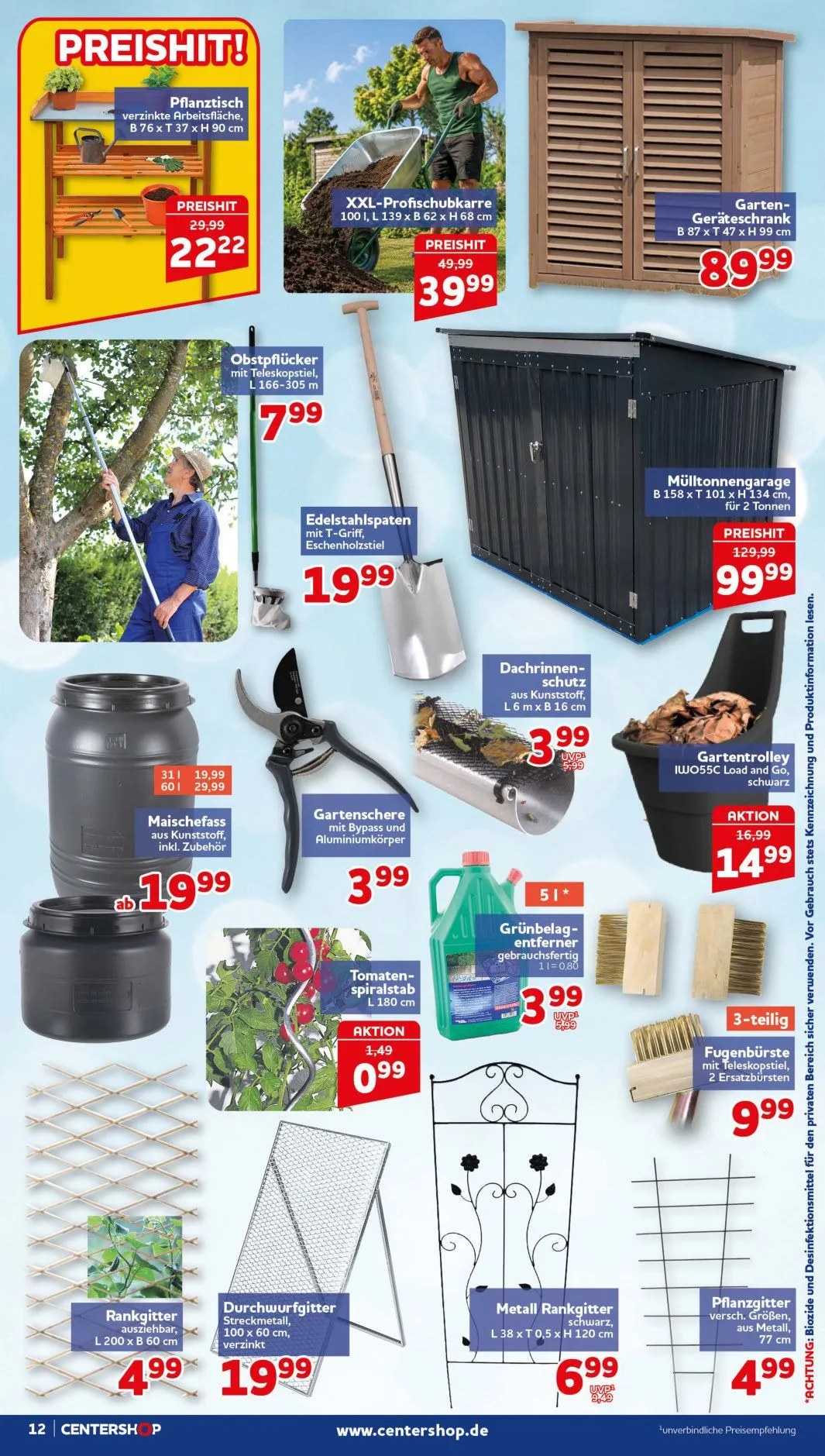 CENTERSHOP — 2026-08-18 von 17. August bis 22. September 2026 - Prospekt seite 12