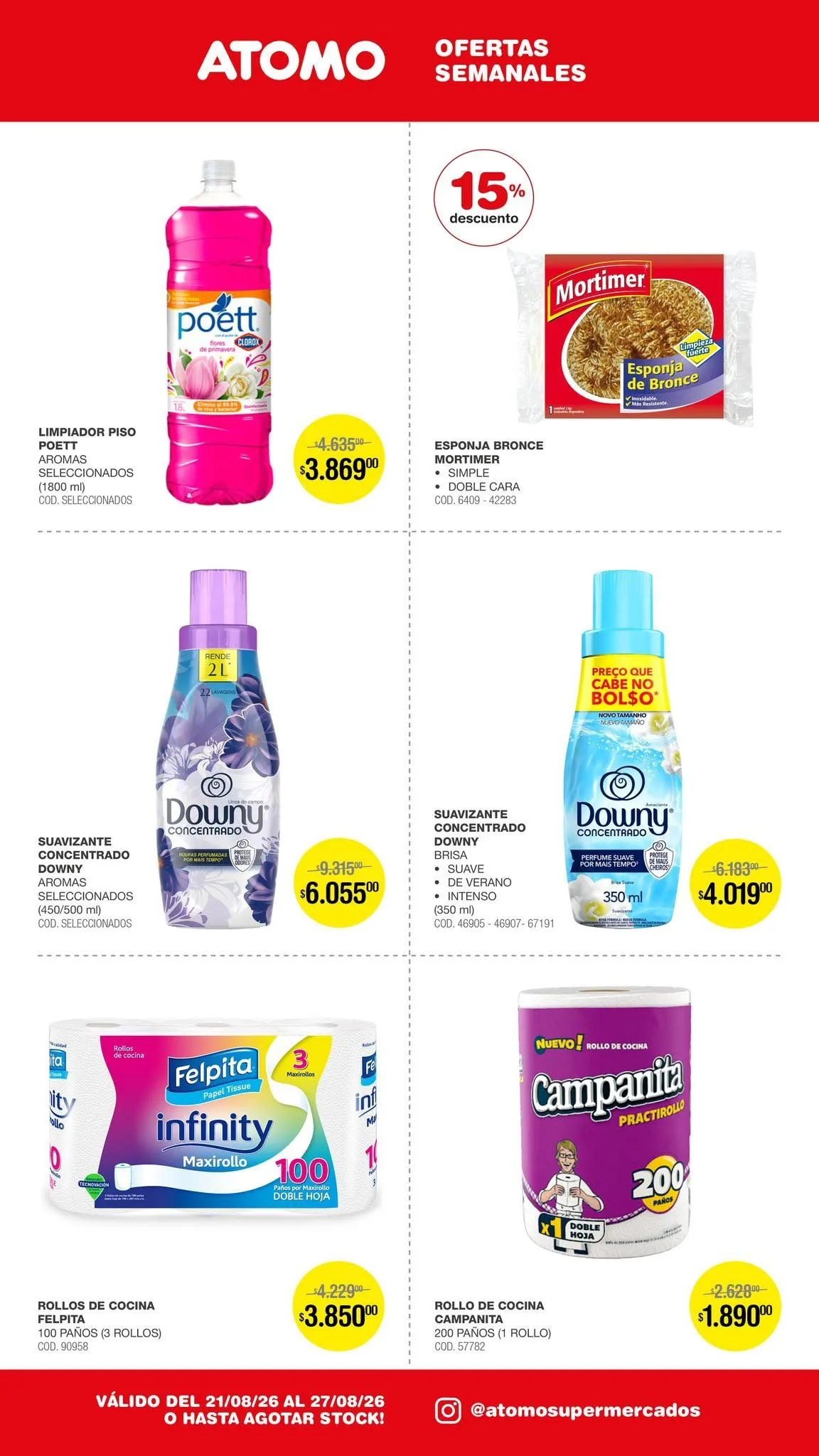 Ofertas de Atomo — 2026-08-26 21 de agosto al 27 de agosto 2026 - Página 12 del catálogo