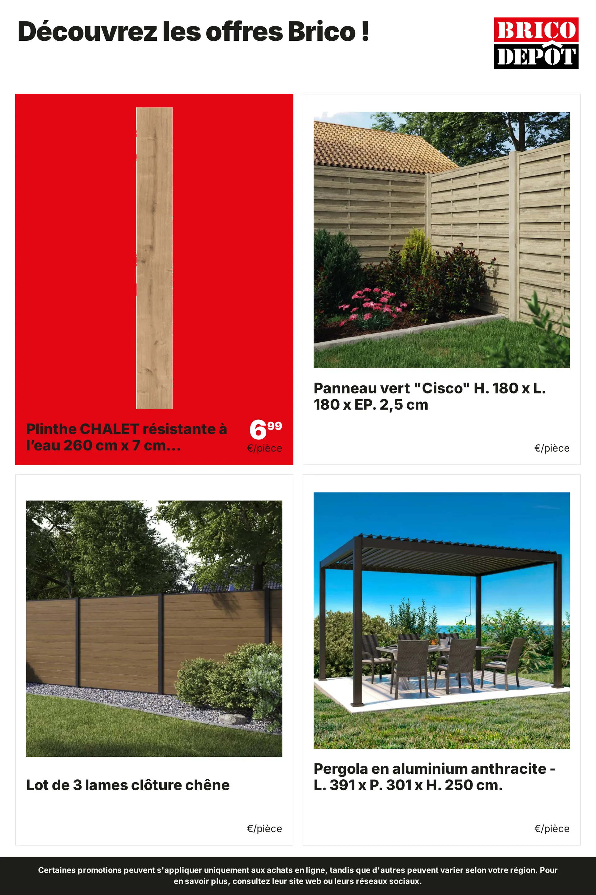 Brico Dépôt — 2026-09-06 du 6 septembre au 21 septembre 2026 - Catalogue page 12