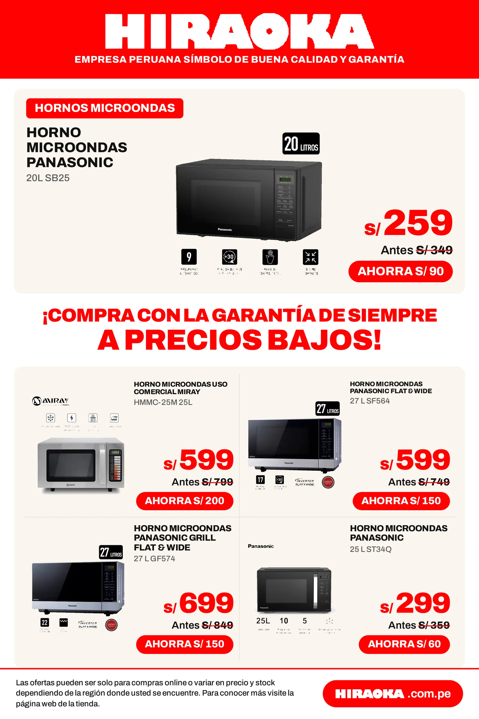 Catalogo de Hiraoka — 2026-10-06 6 de octubre al 21 de octubre 2026 - Pag 12