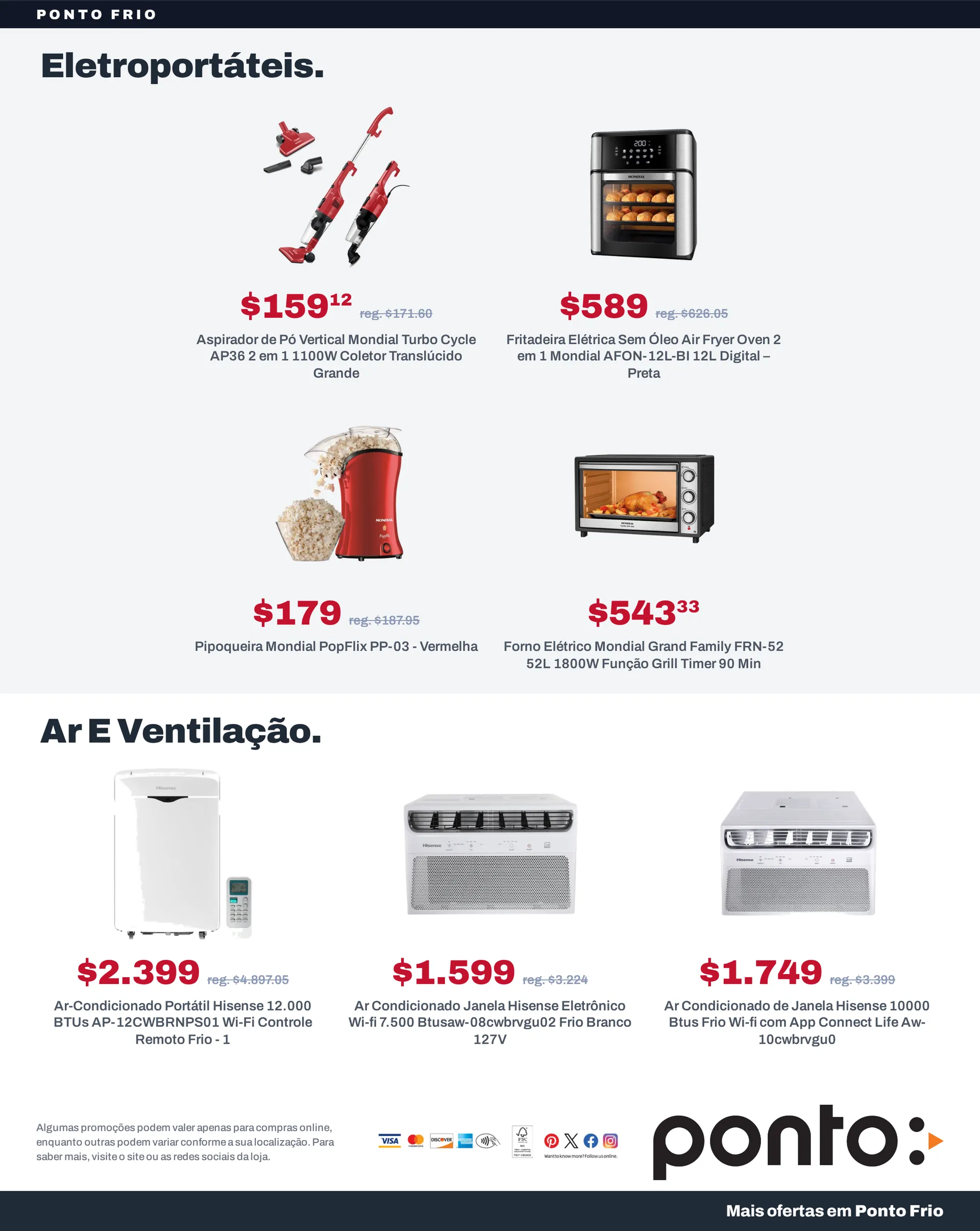 Encarte de Ponto Frio — Catálogo 1 — 2026-09-21 21 de setembro até 5 de outubro 2026 - Pagina 12
