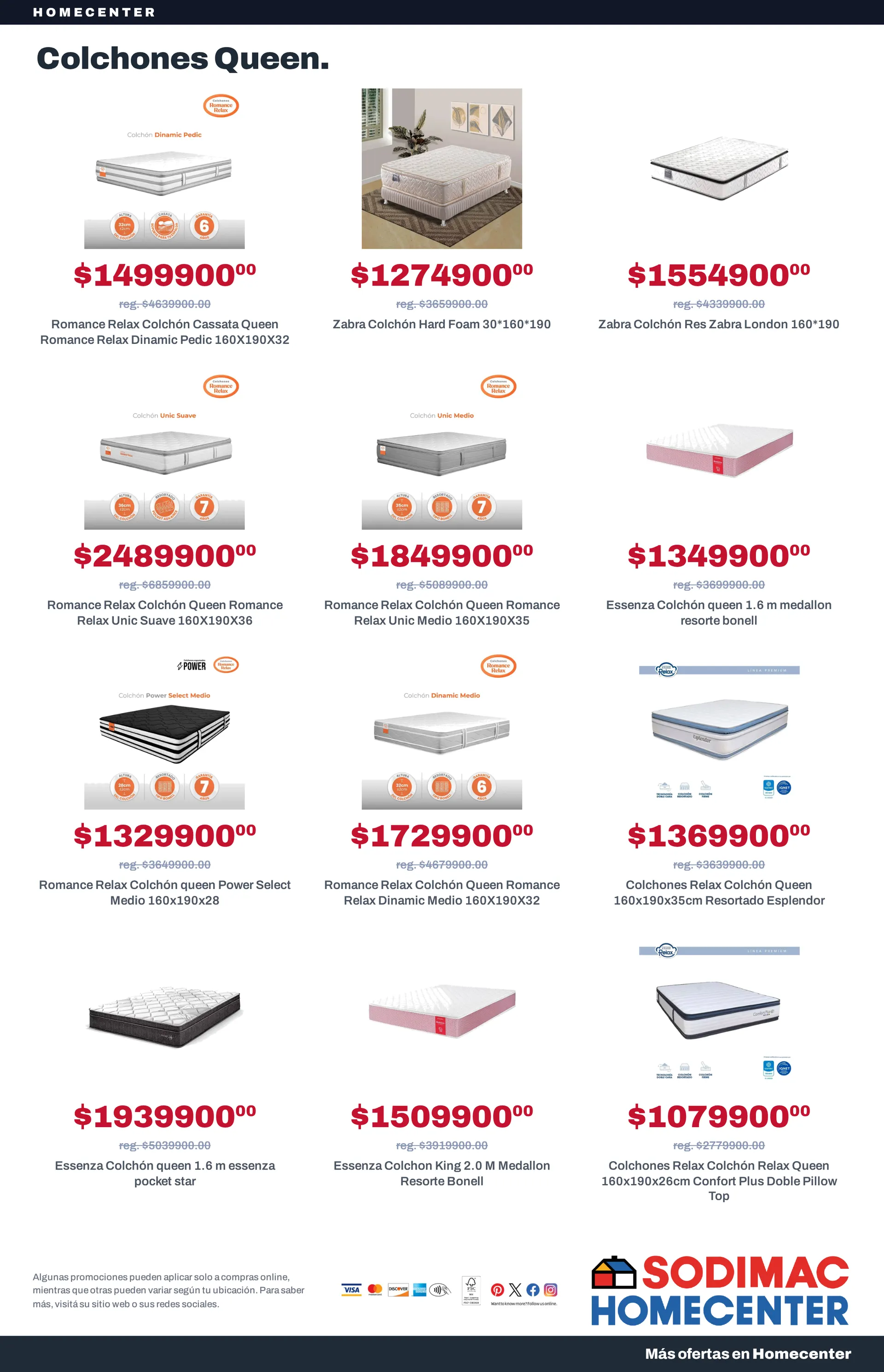 Catalogo de Ofertas colchones! 11 de agosto al 25 de agosto 2026 - Pag 12