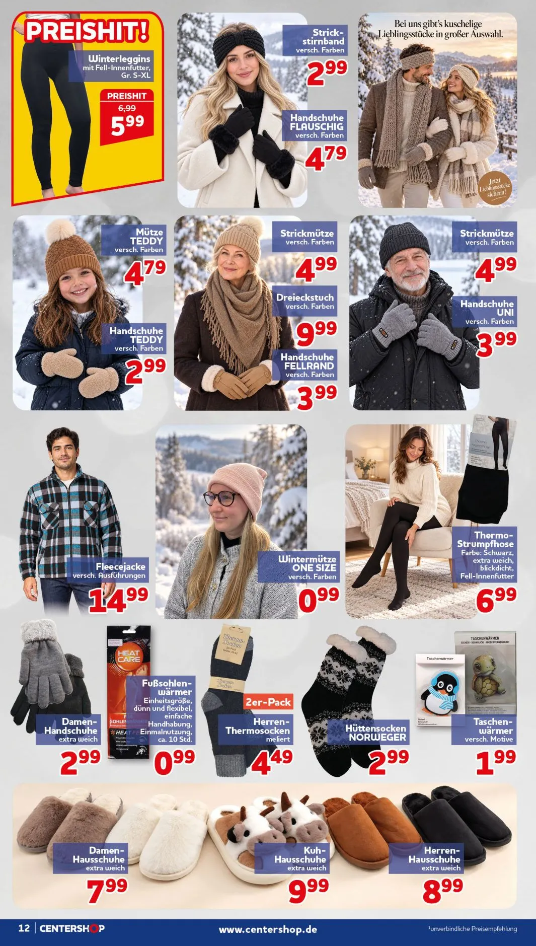CENTERSHOP — 2026-10-26 von 26. Oktober bis 31. Oktober 2026 - Prospekt seite 12