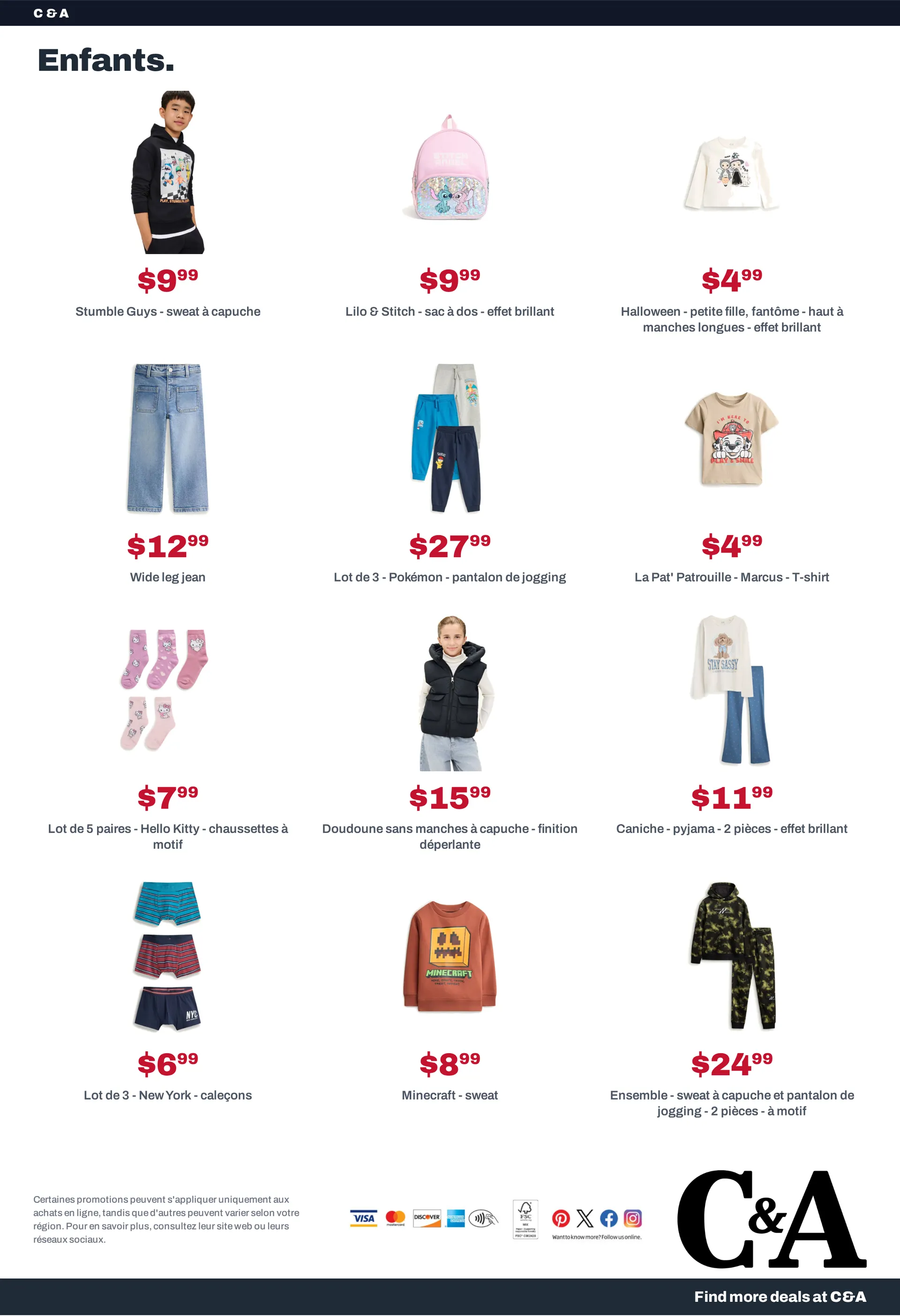 C&A — 2026-10-14 du 14 octobre au 28 octobre 2026 - Catalogue page 12