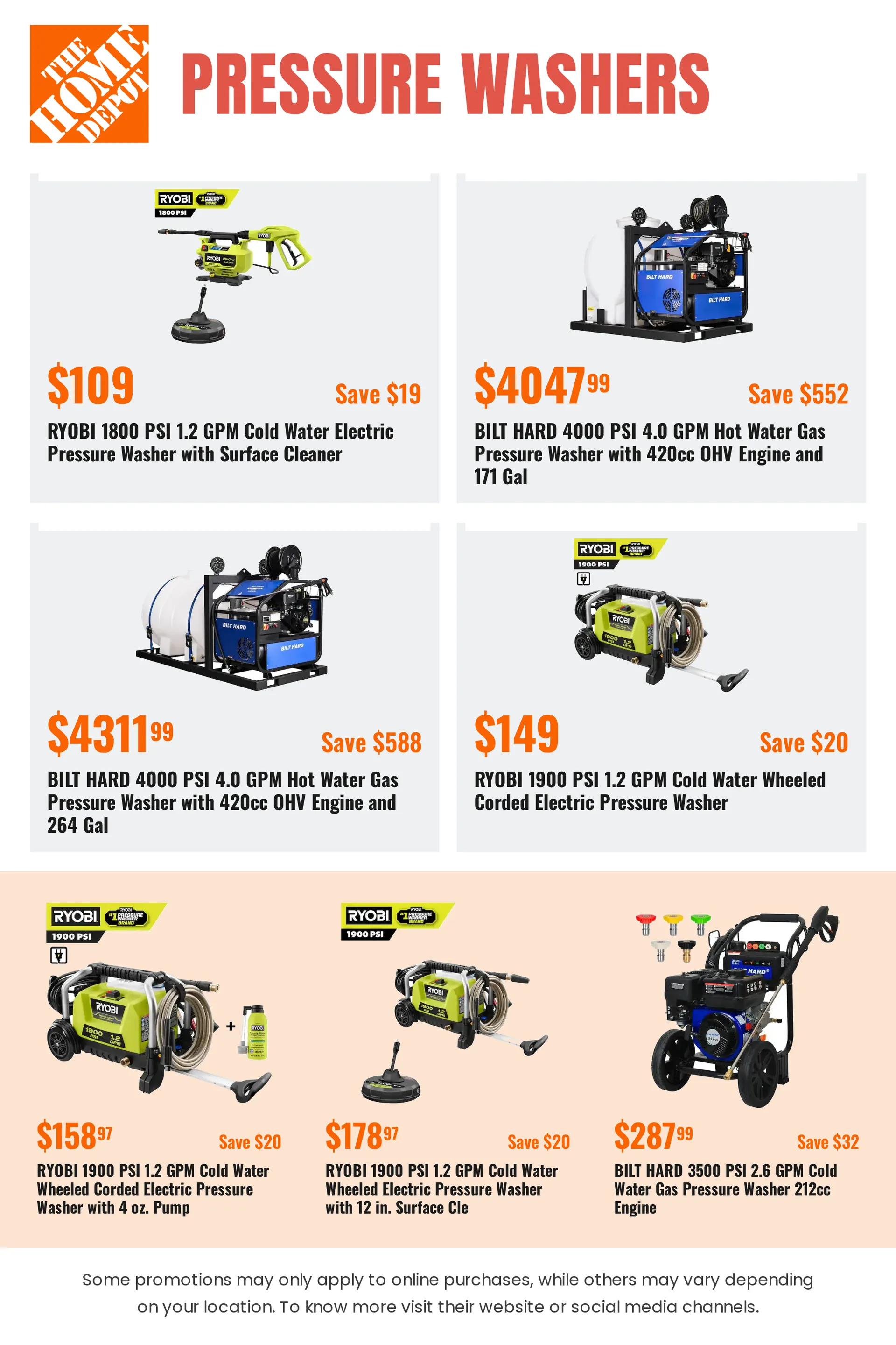 Weekly promotion The Home Depot — Catálogo 2 — 2026-10-20 spanning from October 20 to November 4 2026 - Page 13 for Catalogue 365