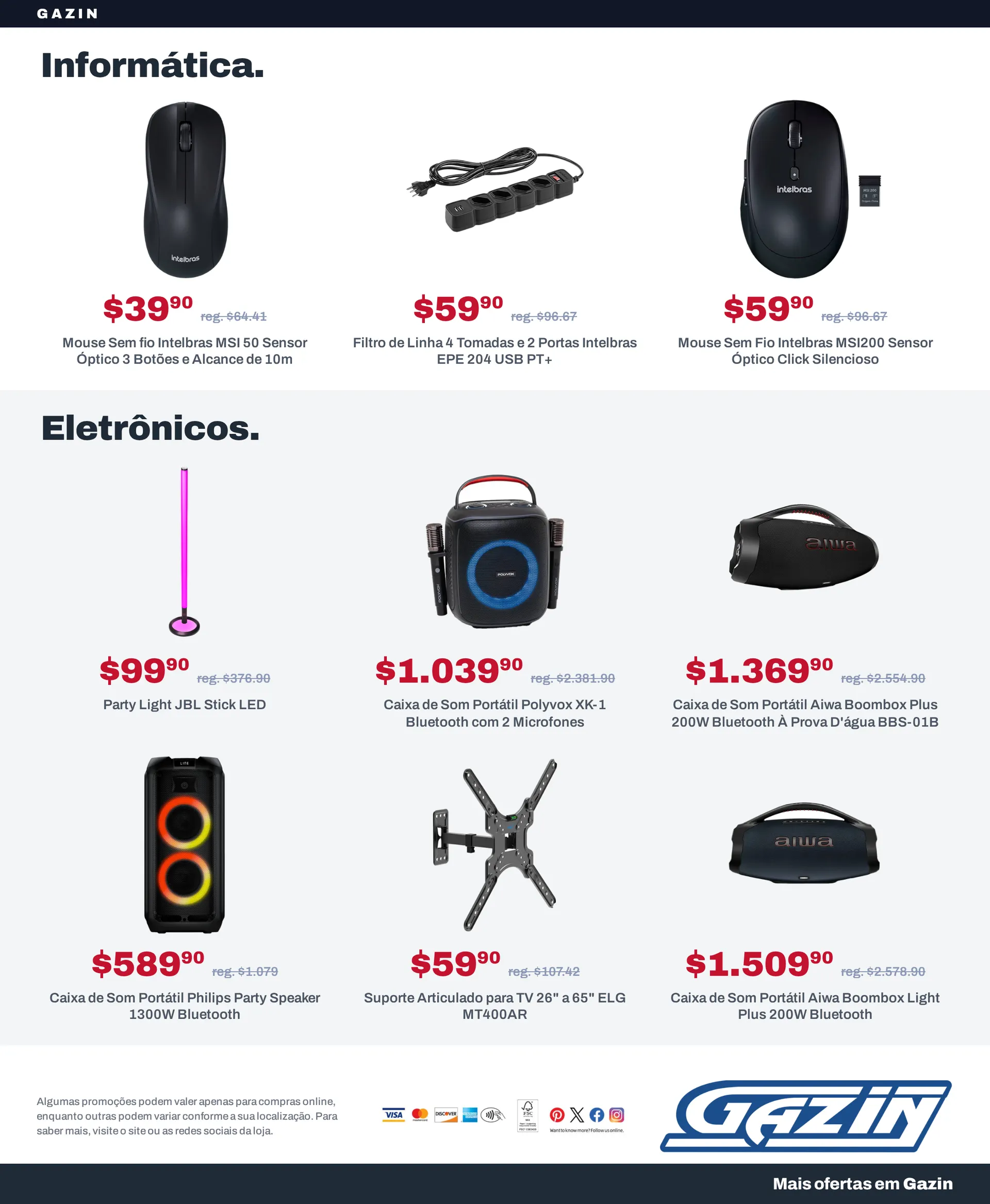 Encarte de Gazin — 2026-10-26 26 de outubro até 10 de novembro 2026 - Pagina 13