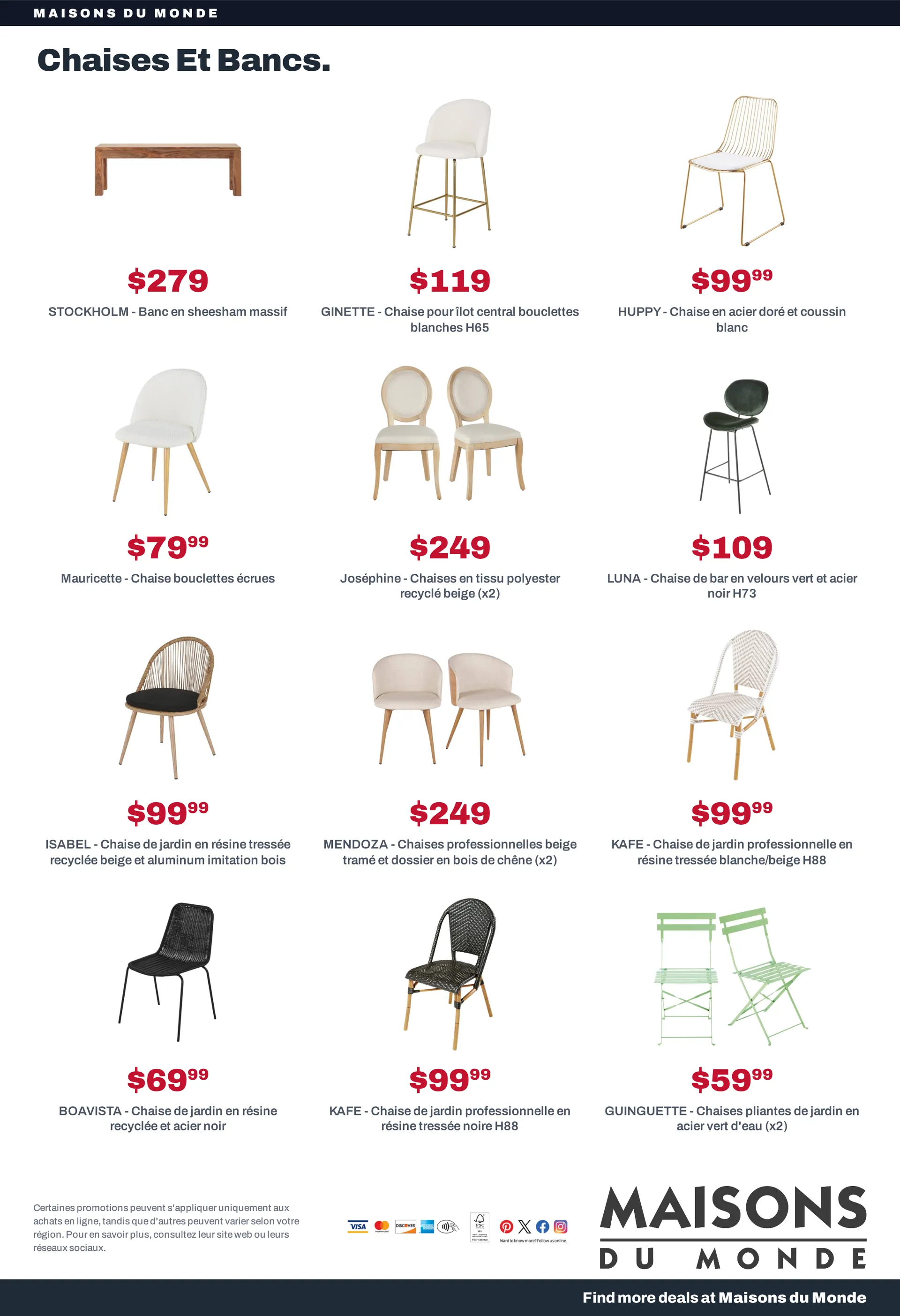 Maisons du Monde — 2026-09-04 du 4 septembre au 21 septembre 2026 - Catalogue page 13