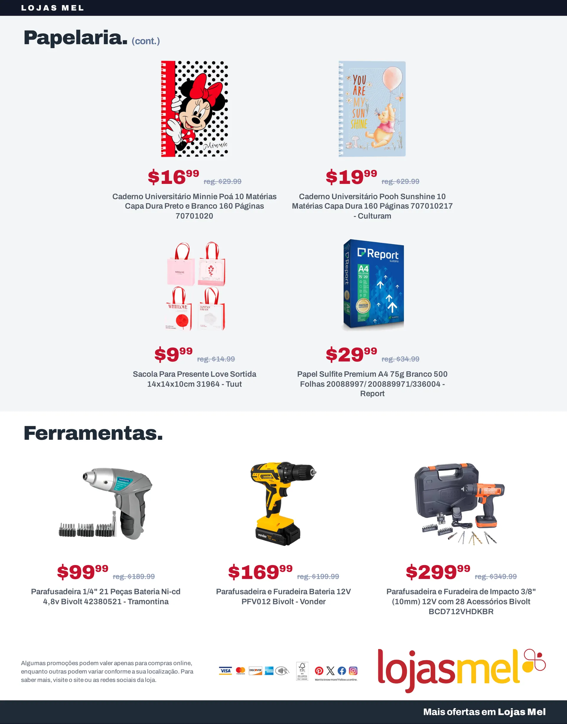 Encarte de Lojas Mel — 2026-08-26 26 de agosto até 2 de setembro 2026 - Pagina 13