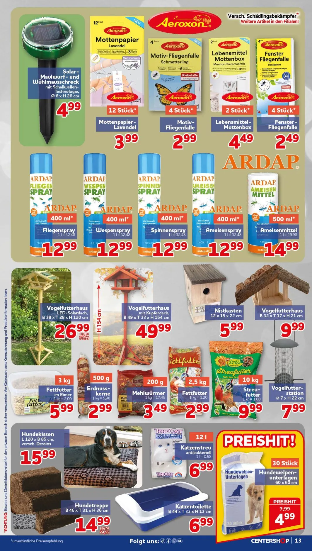 CENTERSHOP — 2026-10-05 von 5. Oktober bis 10. Oktober 2026 - Prospekt seite 13