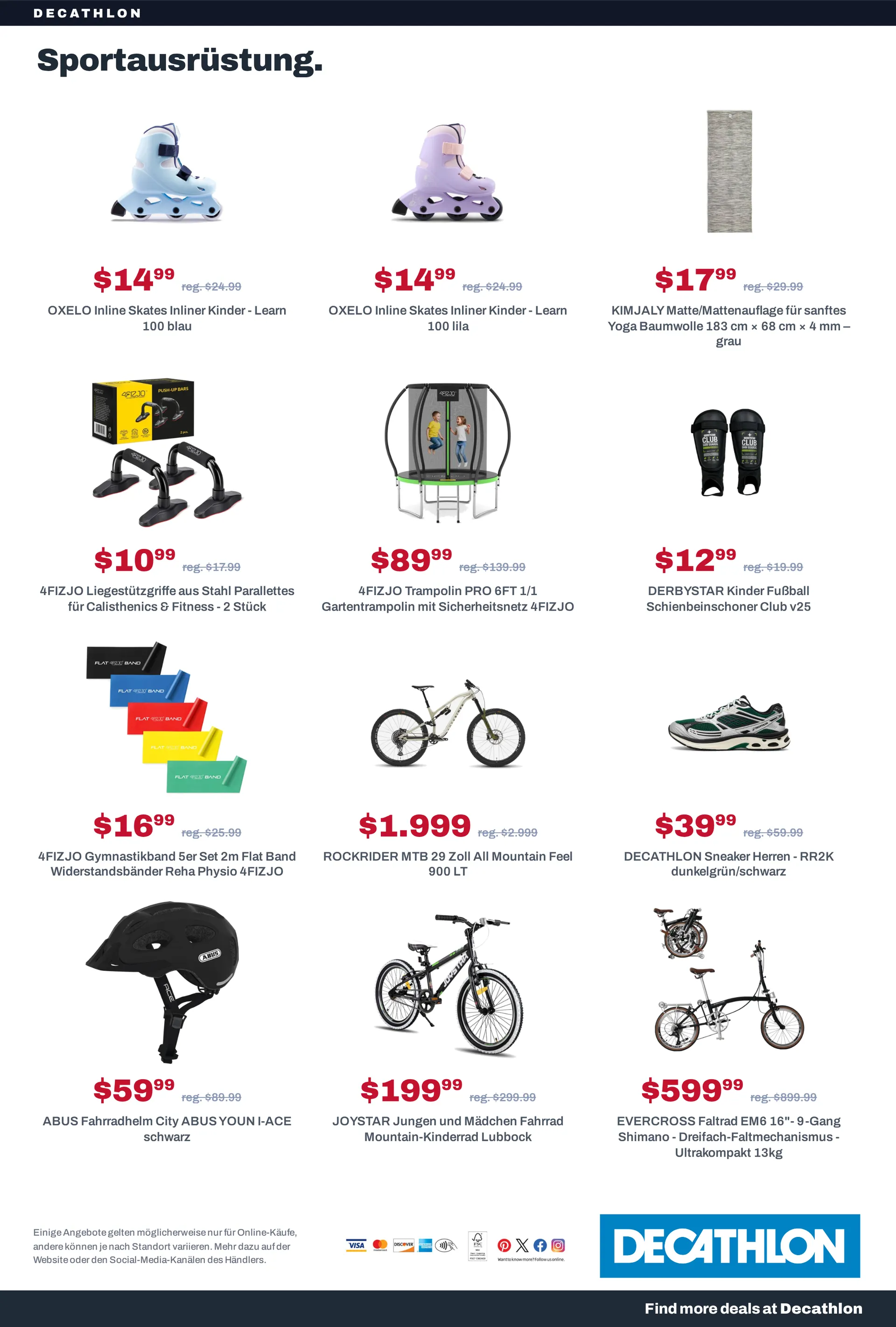Decathlon — 2026-10-16 von 16. Oktober bis 30. Oktober 2026 - Prospekt seite 13
