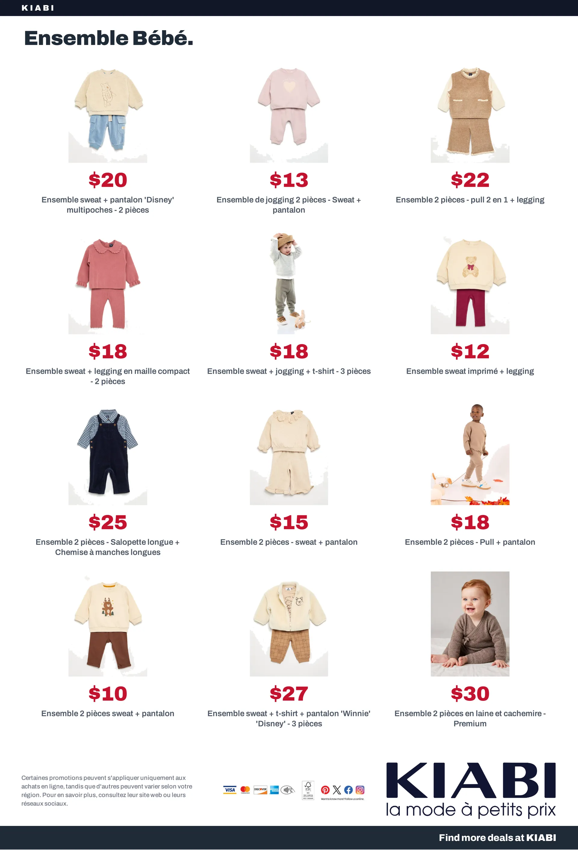 KIABI — Catálogo 1 — 2026-10-15 du 15 octobre au 29 octobre 2026 - Catalogue page 13