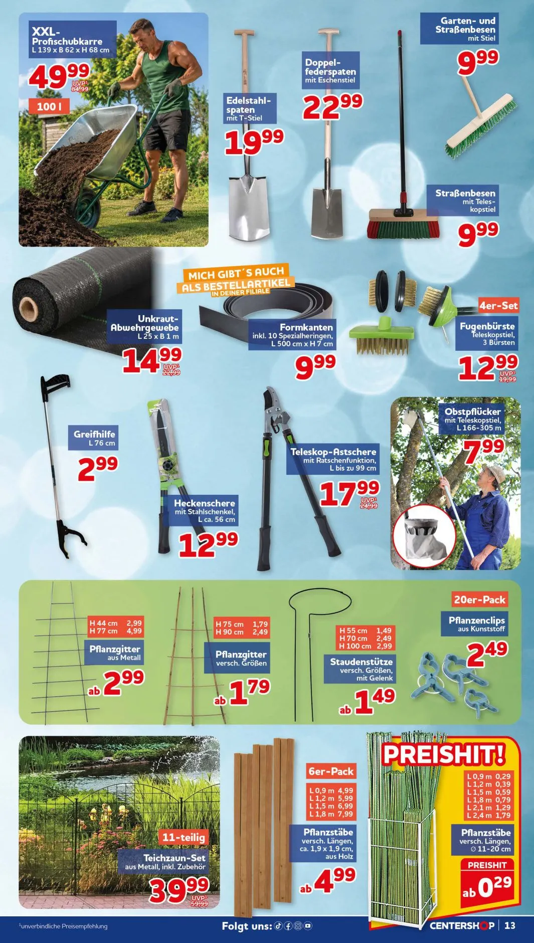 CENTERSHOP — 2026-08-04 von 3. August bis 8. August 2026 - Prospekt seite 13