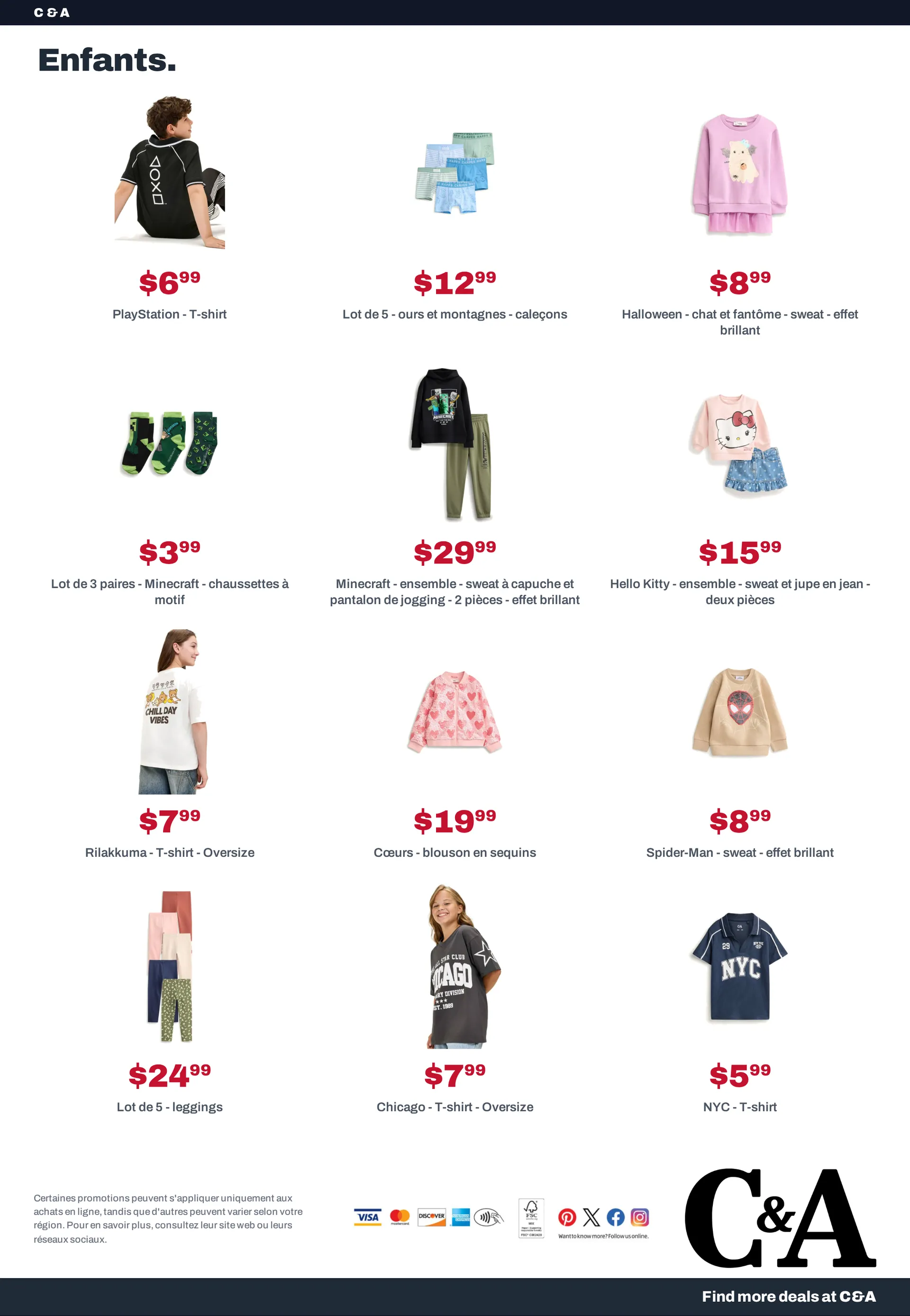 C&A — 2026-10-14 du 14 octobre au 28 octobre 2026 - Catalogue page 13