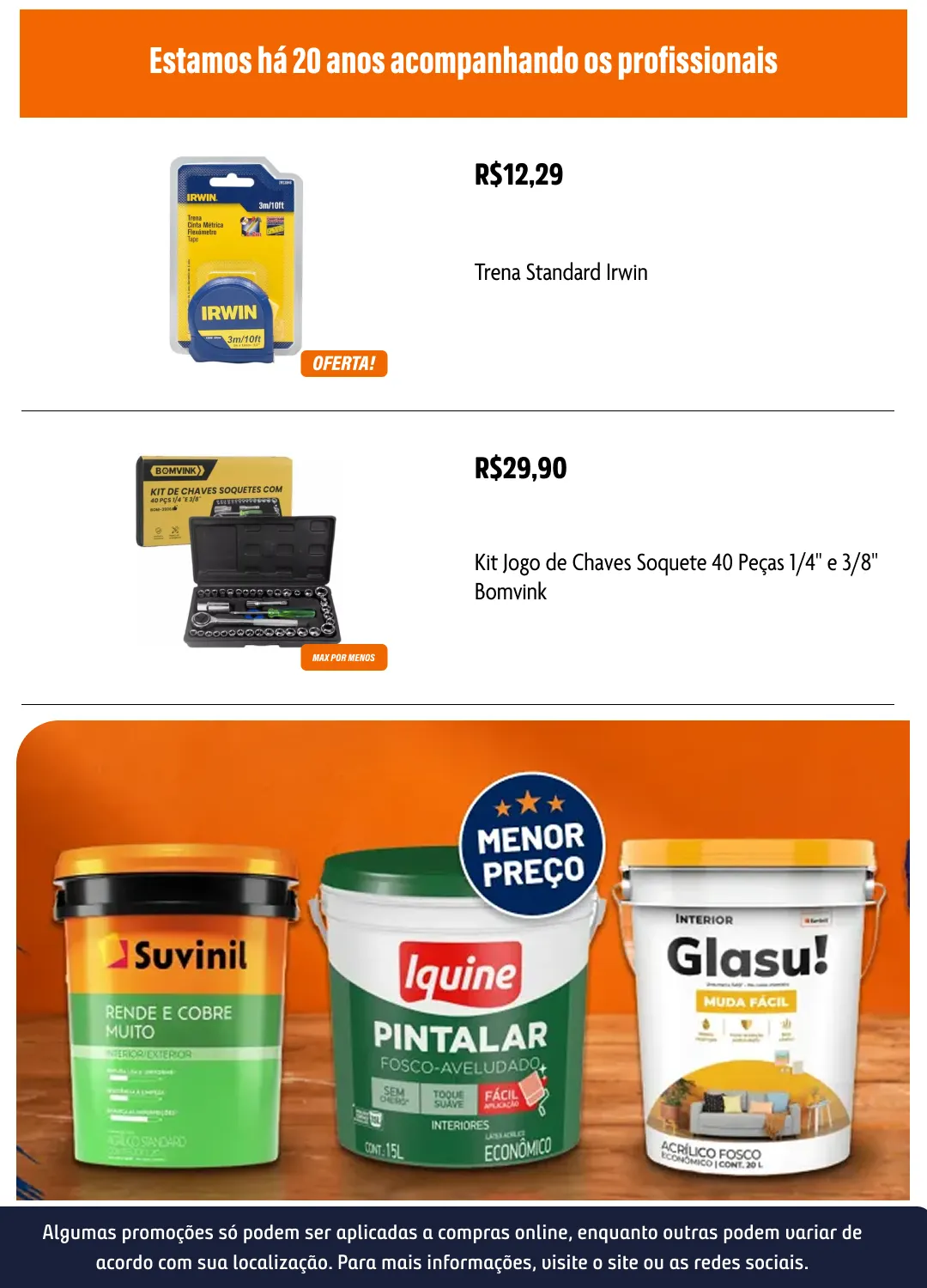 Encarte de Ofertas de Aniversário Obramax 17 de julho até 20 de julho 2026 - Pagina 13